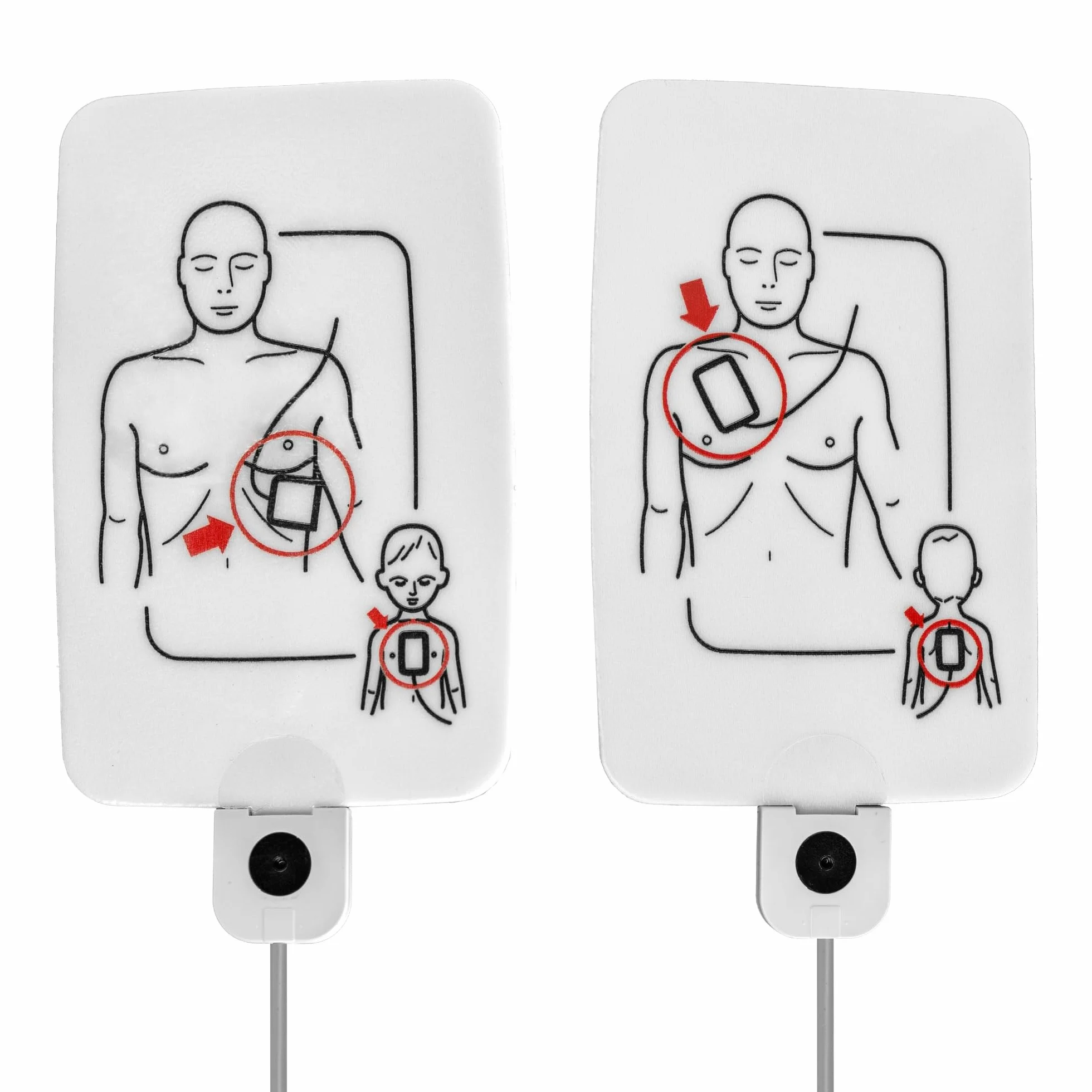 MedX5 Universal AED/defibrilador UltraTrainer, alemán/inglés, 3 años garantía