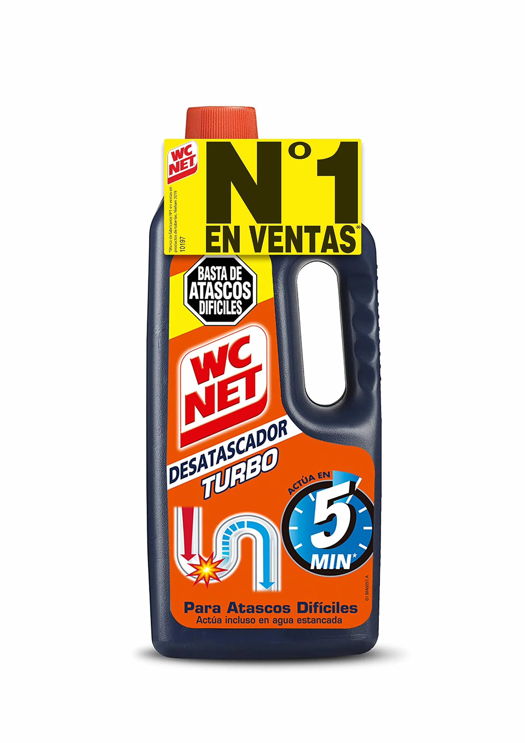 Wc Net Desatascador Turbo, 1L