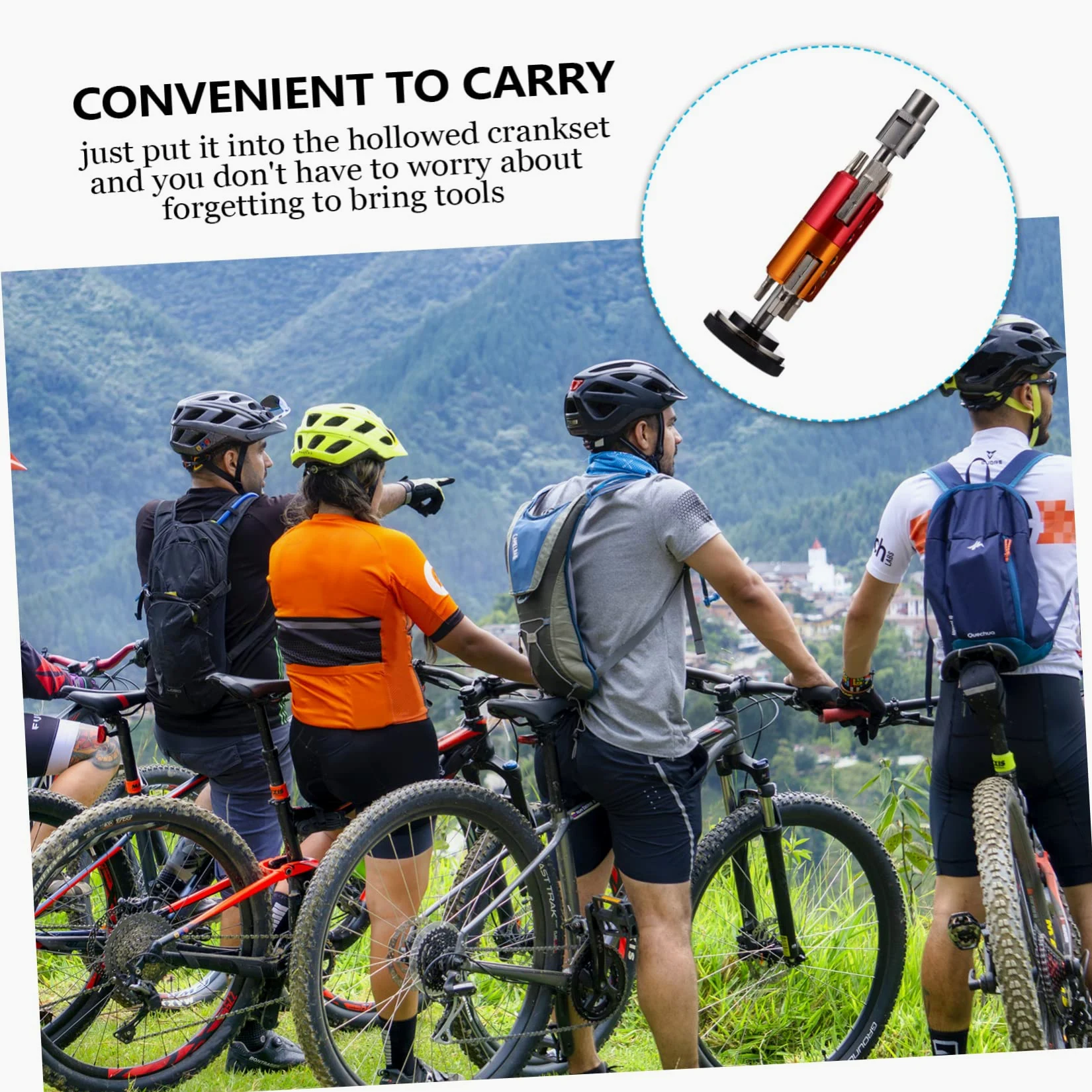 VANZACK 2 Uds Herramientas para Destornillador para Bicicleta De Montaña Herramienta De Reparación para Remache De Cadena Herramienta De Reparación Invisible Llave T25 Destornillador