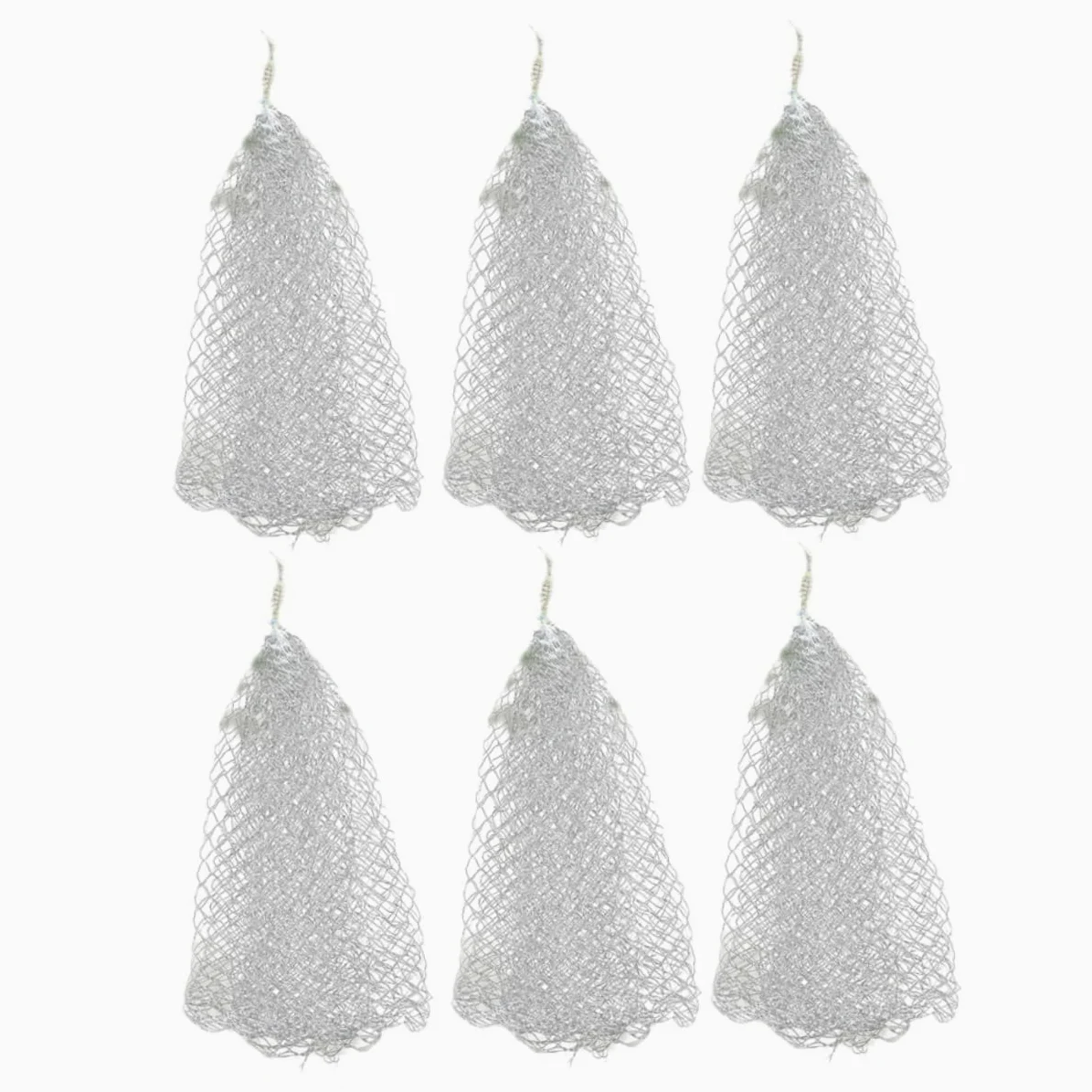 Red de Pesca de Repuesto 20 Piezas de 8 Agujeros Hierro Nylon | Blanco, Accesorios Pesca y Aparejos de Pesca, para Atarraya y Desembarque de Truchas Color Aleatorio