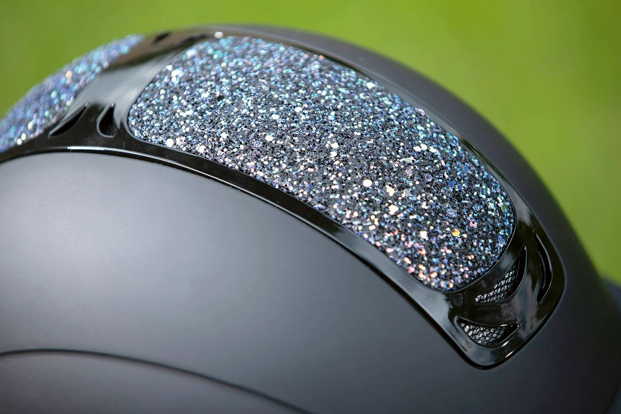 HKM Glamour Casco de equitación, Unisex Adulto
