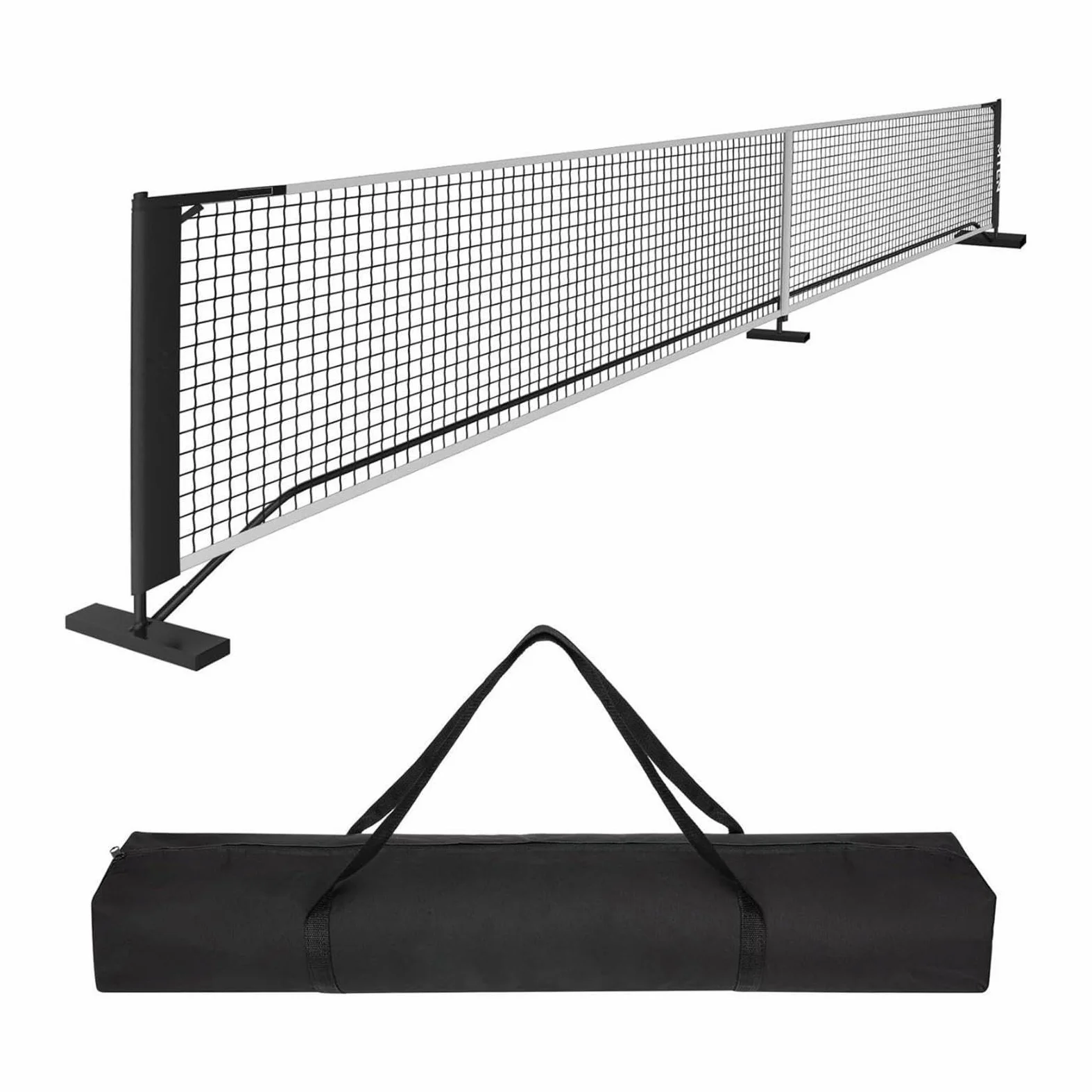 Red de Pickleball diseñada para un fácil Montaje para Parques públicos y Actividades en el Patio Trasero. Juegos grupales en Fiestas. para Sistema