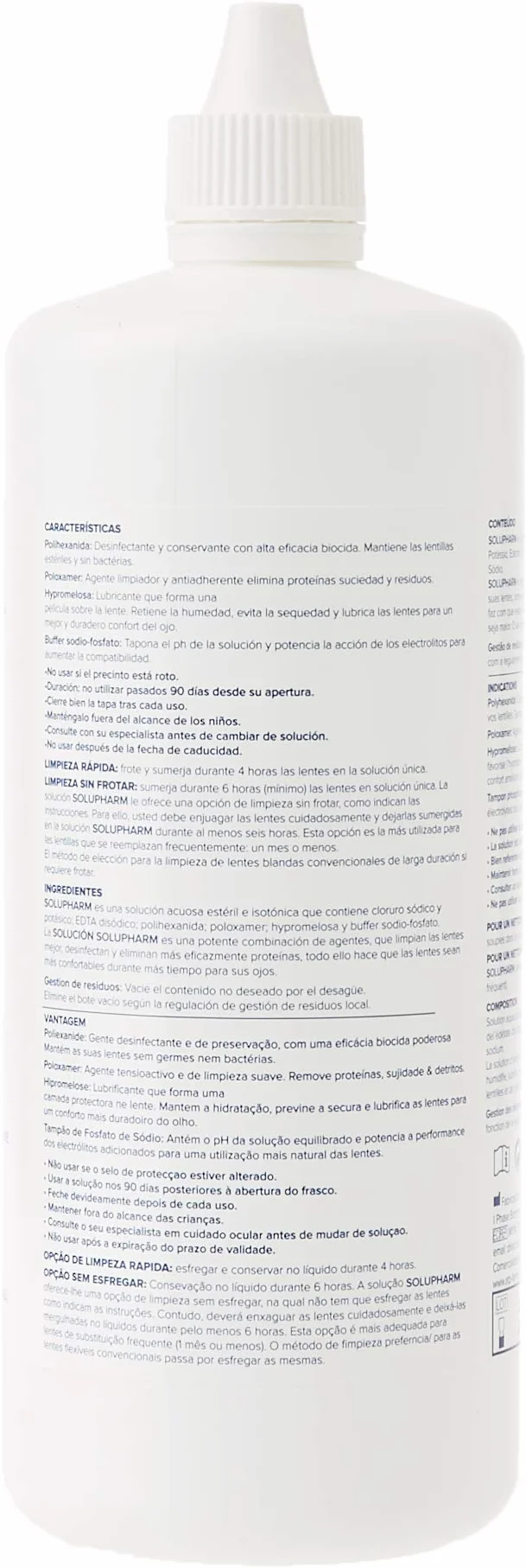 Solupharm Solución para Lentes de Contacto Blandas 360 ml Paquete de 2