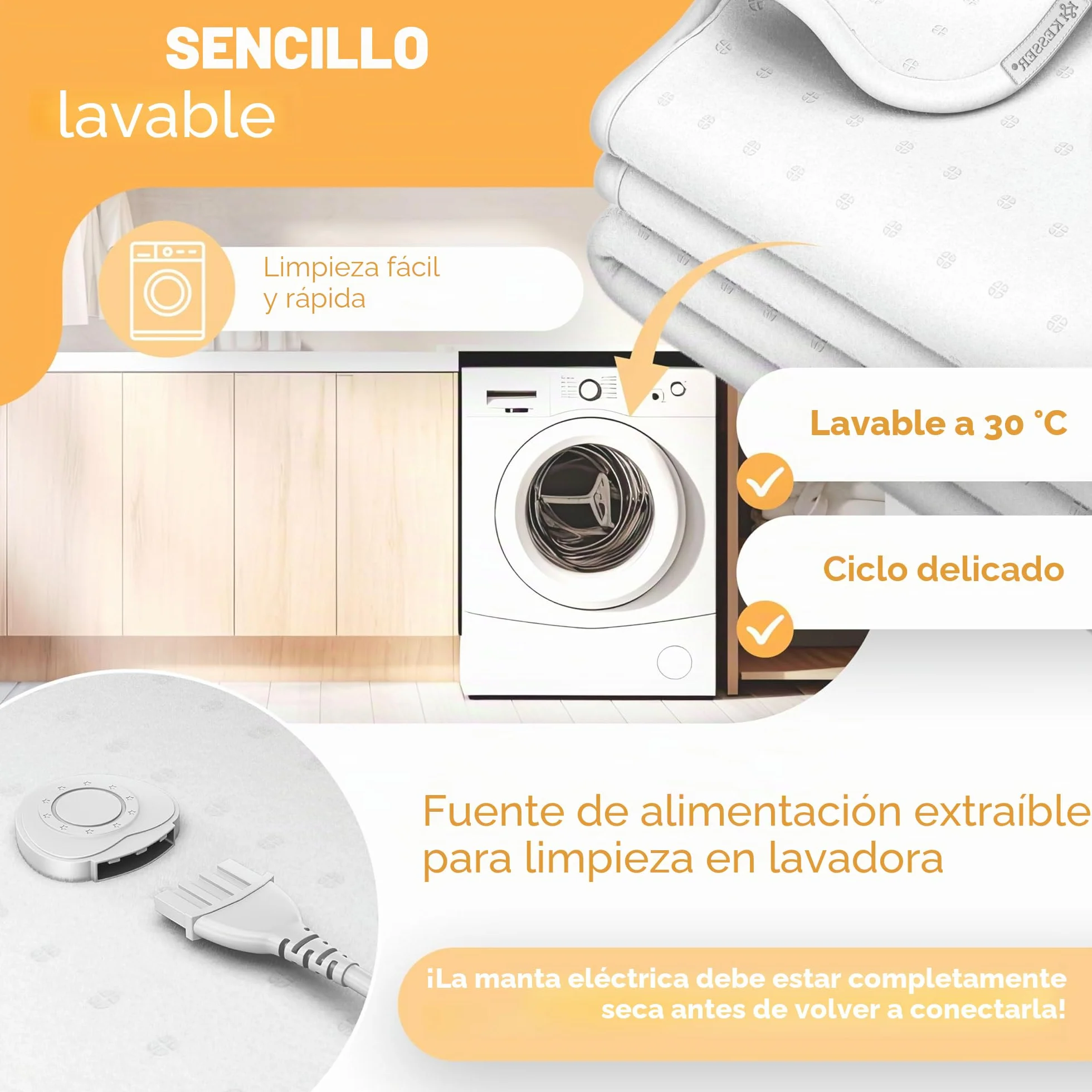 KESSER® Manta térmica doble para debajo de la cama de 160 x 140 cm con apagado automático, 2 zonas de temperatura, control remoto, manta eléctrica con 3 niveles de temperatura, base térmica para cama