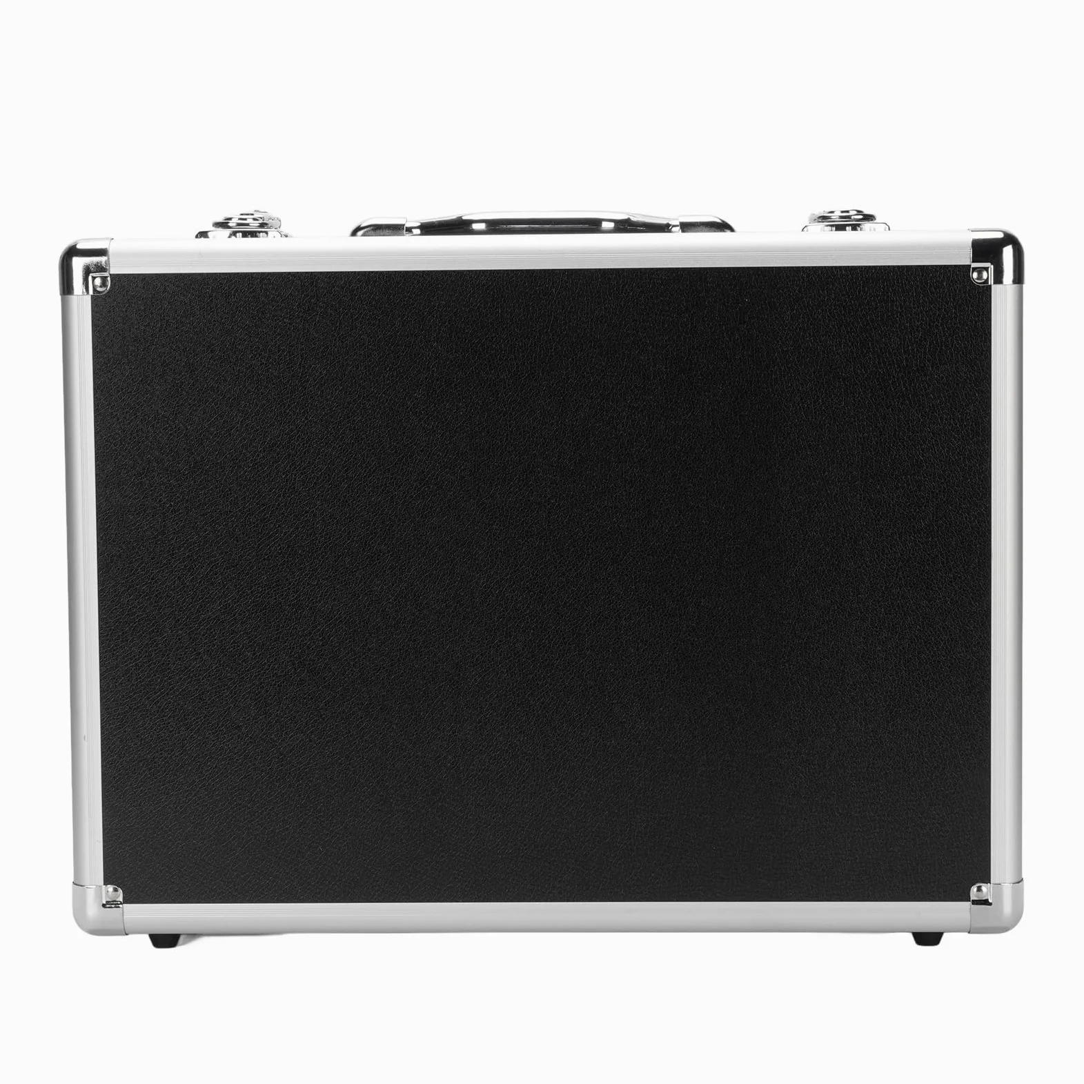 ViaGasaFamido Estuche de Transporte Rígido para Mini Kit de Platos, Maleta de Almacenamiento a Prueba de Agua IP67 de Aleación de Aluminio para Equipos de Antena de Viaje