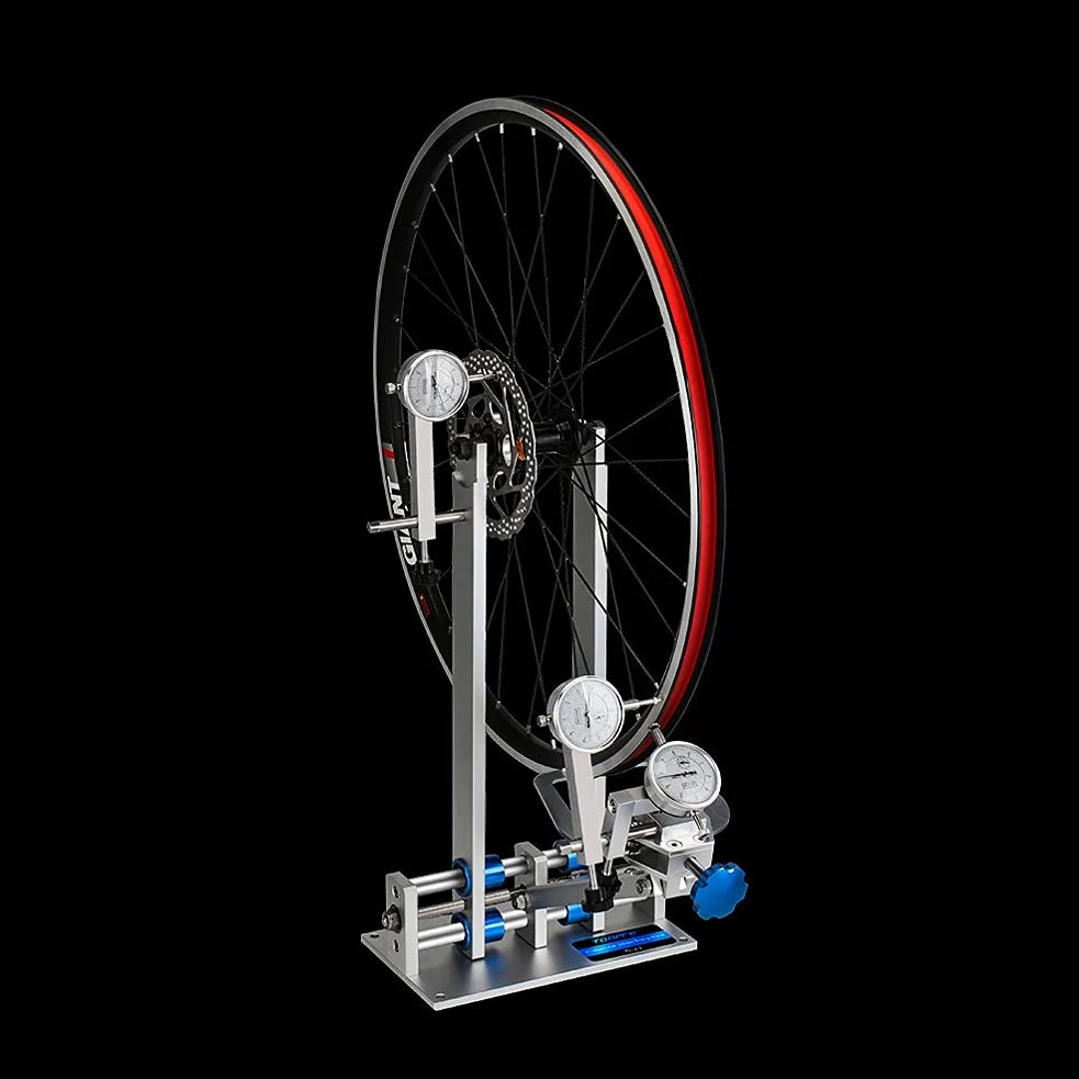 MTB Bicicleta de carretera herramientas de reparación de rueda bicicleta bicicleta centrador de llantas corrector soporte de bicicleta soporte de calibración
