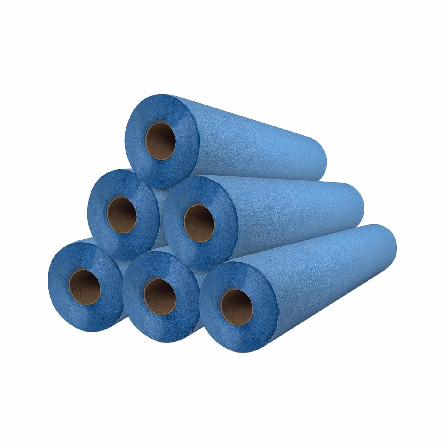 Papel Camilla Parafinado Antigoteo Azul 60 cm x 70 m 6 Rollos