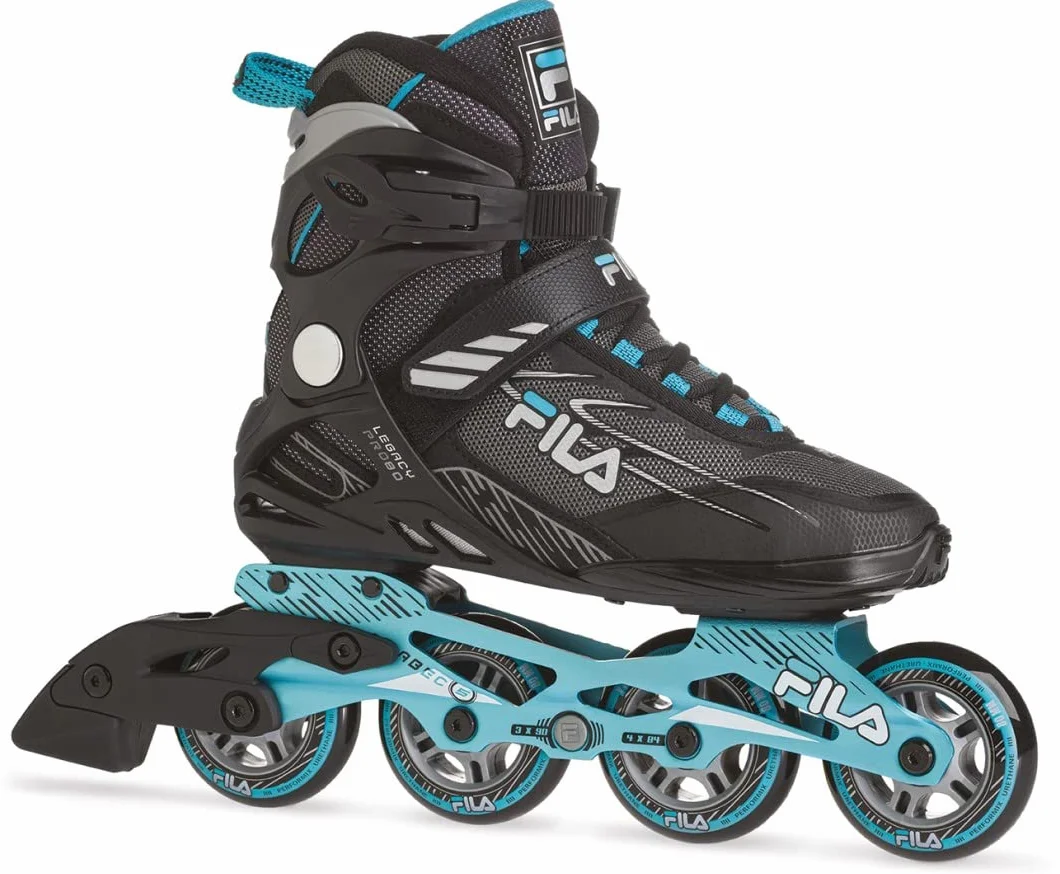 FILA - Patines Legacy Pro 80 Lady Black/Lghtbl