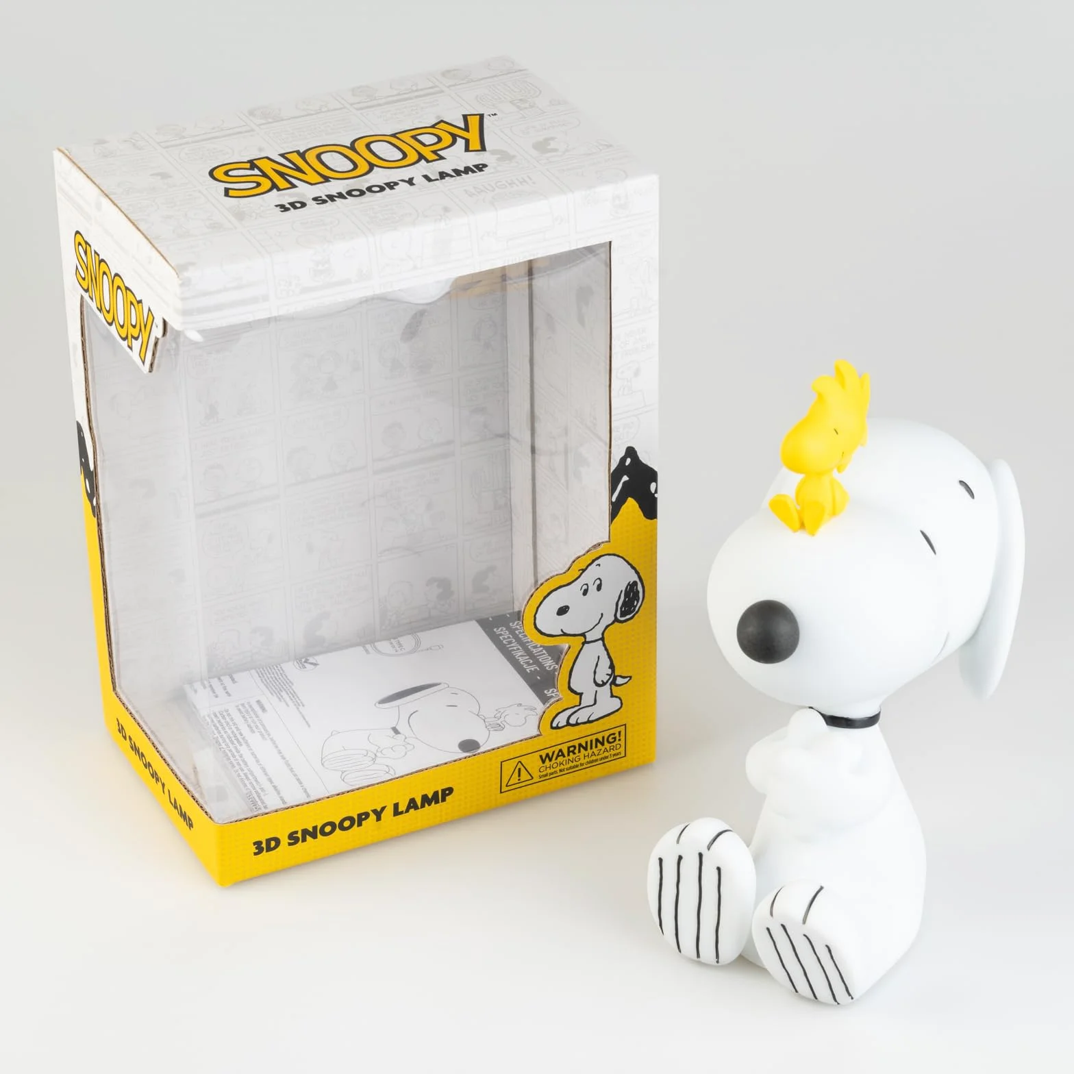 Grupo Erik Snoopy Lampka Nocna USB/Pilas Dekoracja Pokoju Dziecięcego