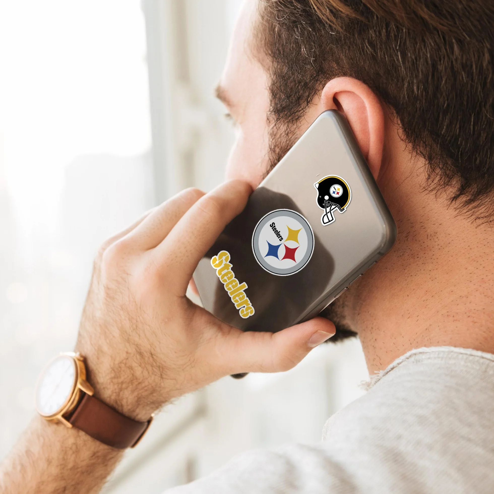 NFL Pittsburgh Steelers Fanmats - 12 naklejek w kolorach drużyny