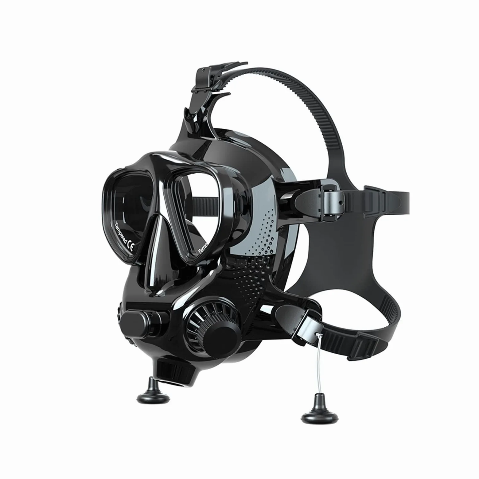 Respiracion bajo el Agua Máscara de Buceo Máscaras de Snorkel de Cara Completa Conjunto de Snorkel de respiración subacuática Máscara de natación Equipo de Buceo/Tanque Estabilidad ultraalta