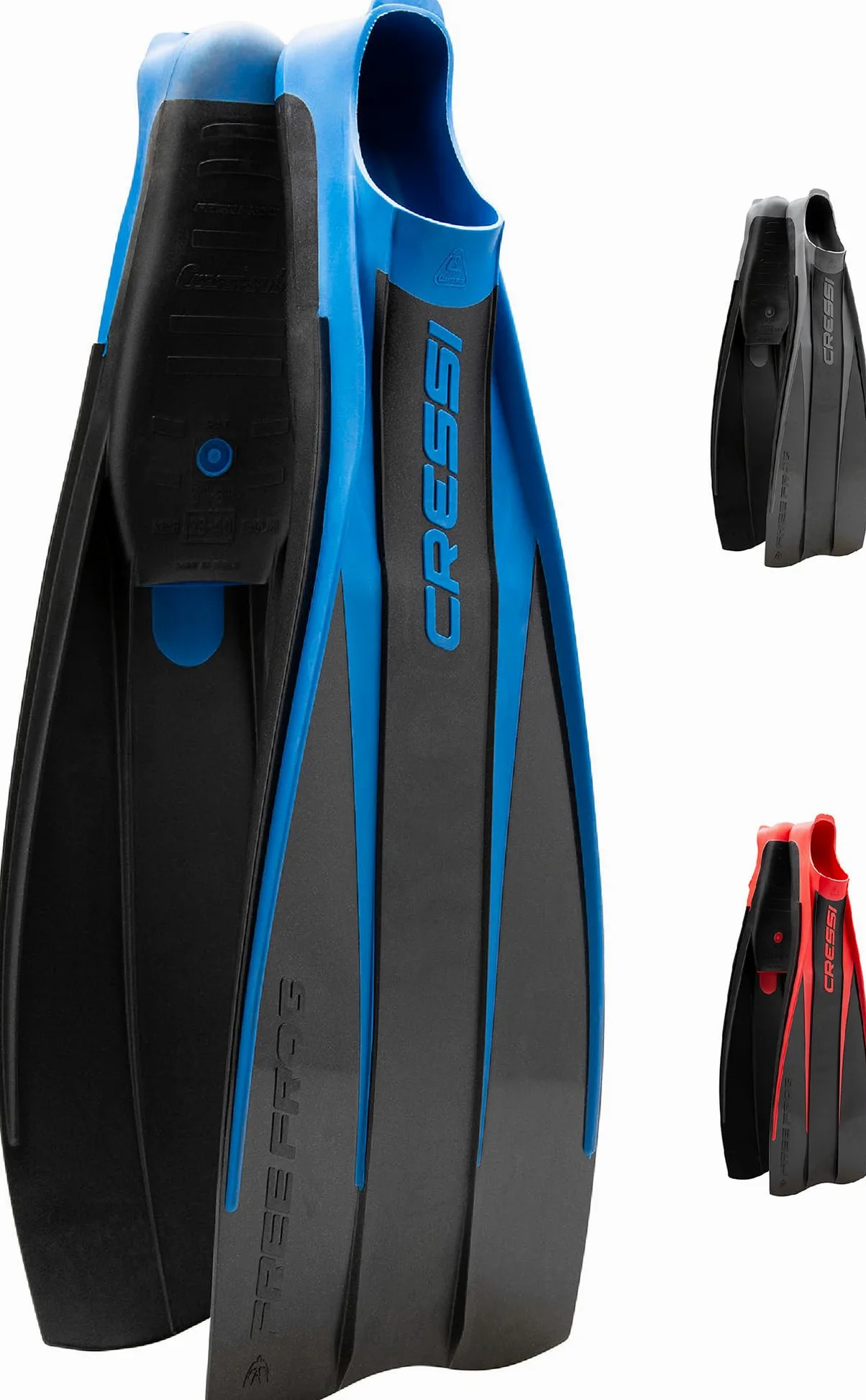 Cressi Free Frog Aletas técnicas de Buceo, Unisex Adulto