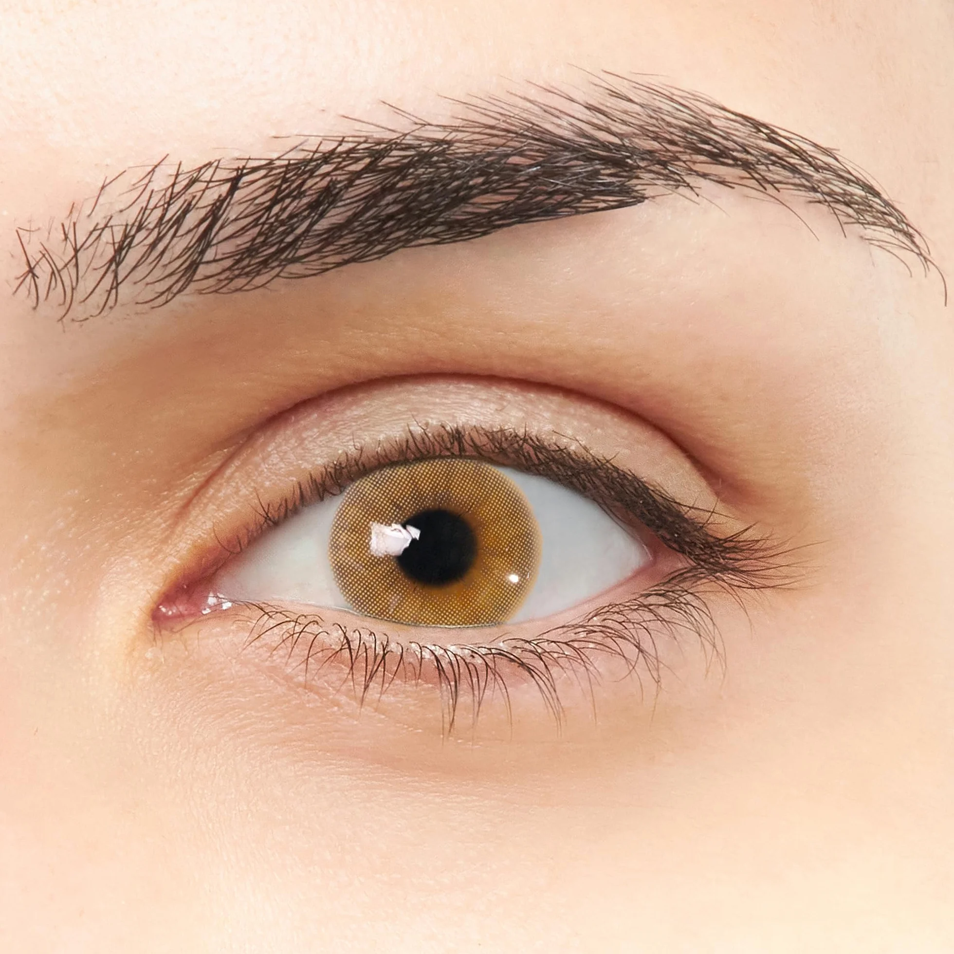 Lentillas de Contacto Color Marrón Claro 1 Año + Kit Accesorios Color Ónix VIP 2 Piezas Sin Aro