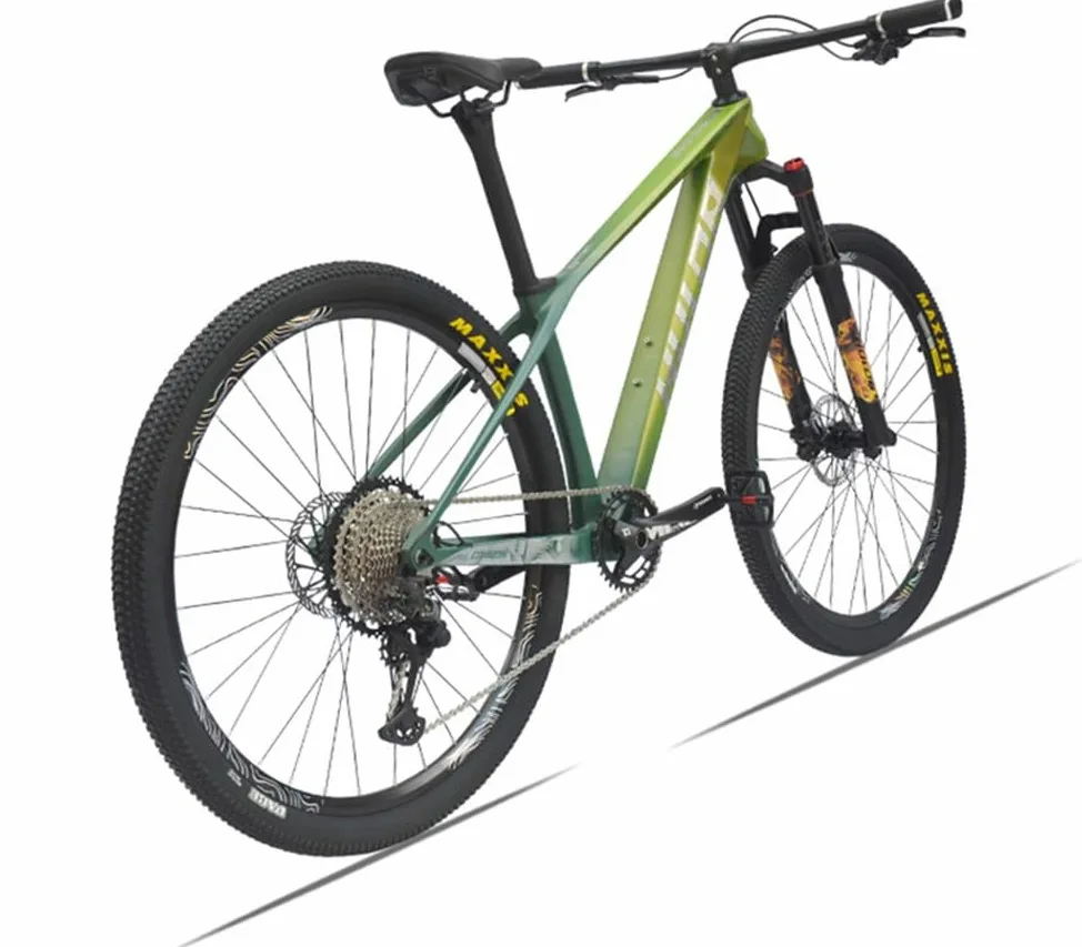 Bicicleta Montaña Fibra Carbono 29 Pulgadas, Kit XT, Bicicleta Montaña Cross Country 12 Velocidades A,29in