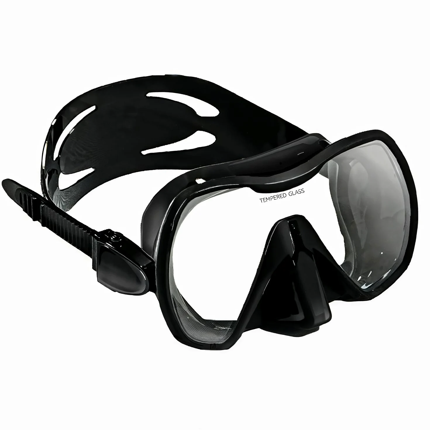 M120 - Máscara de buceo panorámica HD de silicona, antivaho de 180°, gafas de buceo de vidrio templado, gafas de buceo para adultos y jóvenes, gafas de natación para buceo, esnórquel y