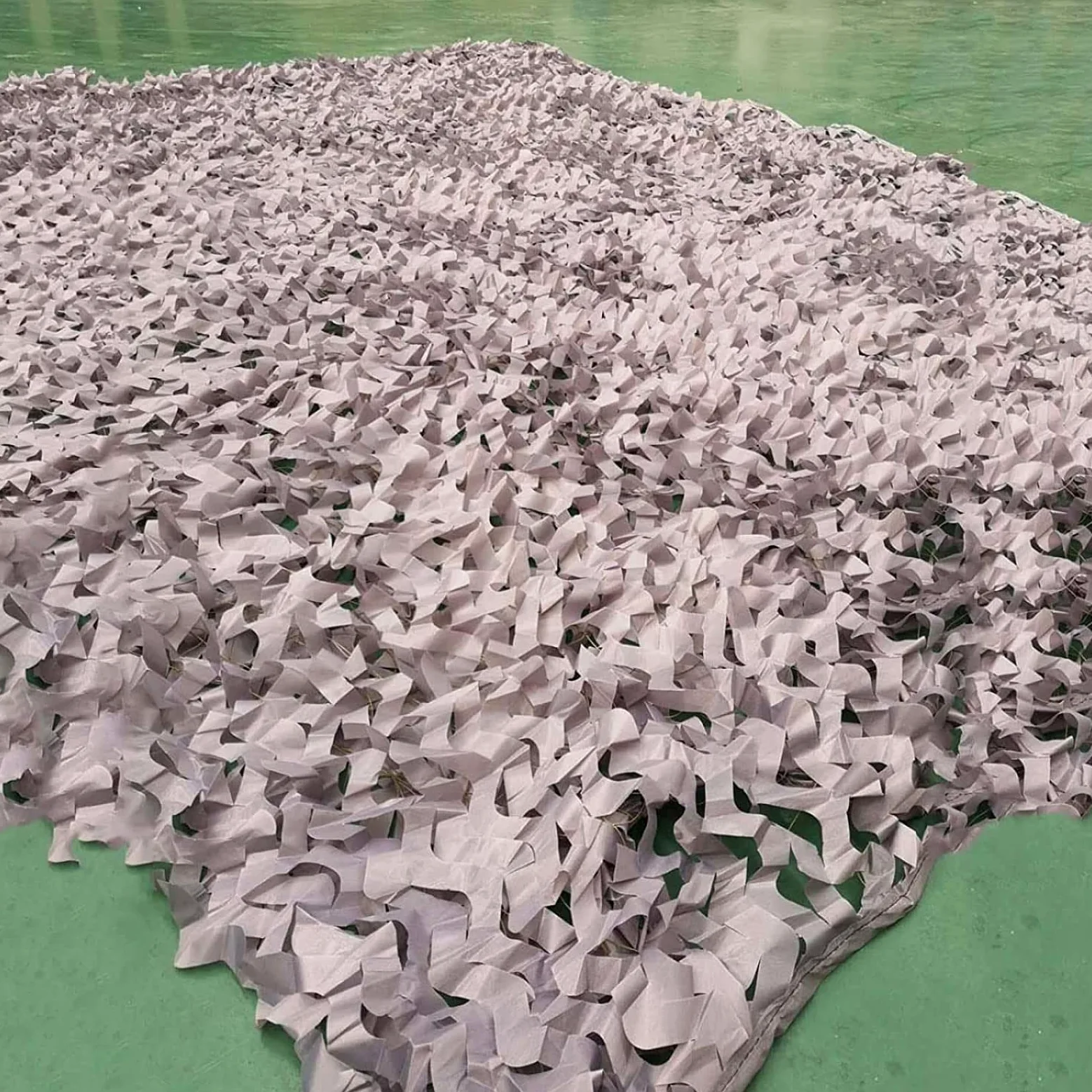 Red de camuflaje,malla de camuflaje gris, red de camuflaje portátil, toldo, caza, tiro, observación de animales, patio, invernadero, escena del juego, tamaño personalizable,Grey-5x6m(16.4x19.7ft)