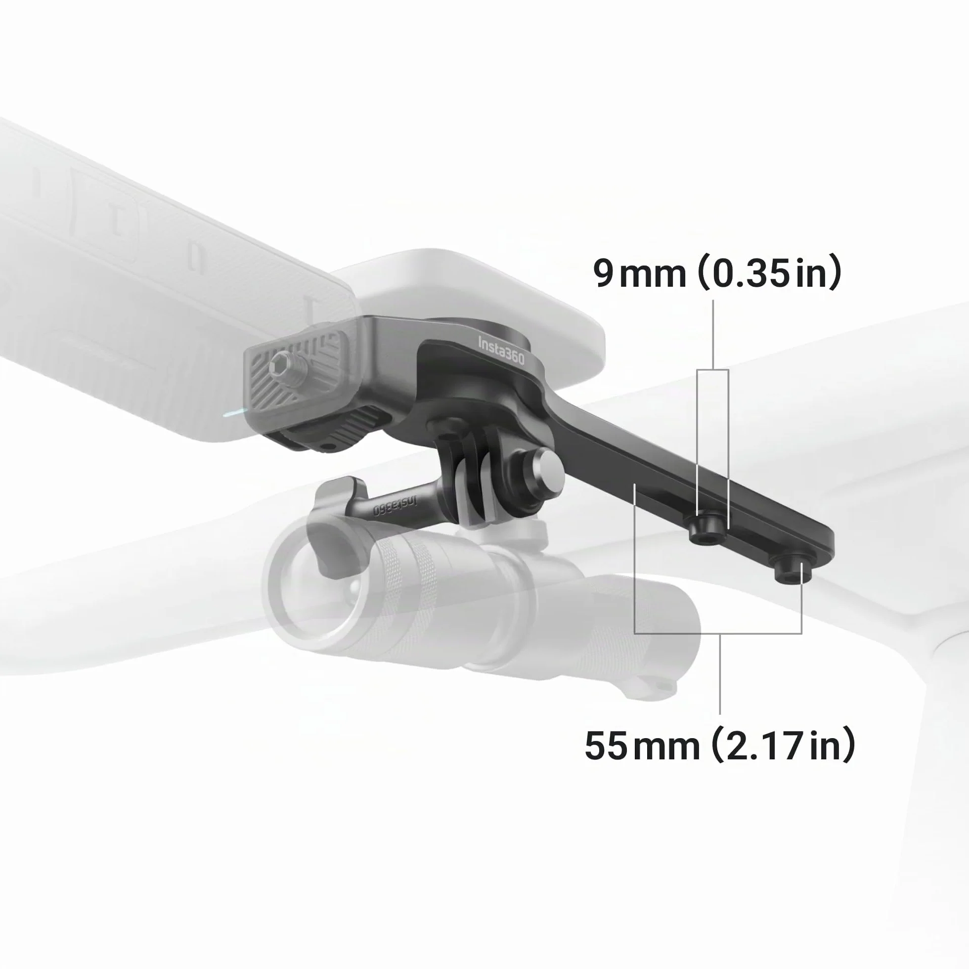 Insta360 Soporte para computadora de Bicicleta (Manillar Integrado)