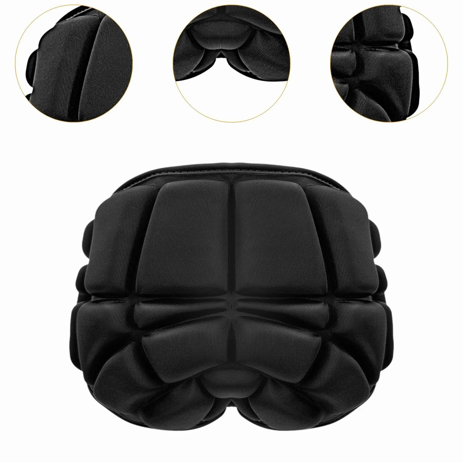 Milageto Equipo Protector de esquí, Protector de coxis, Pantalones Acolchados portátiles, cómodo cojín para el Trasero, para monopatín, Patinaje artístico