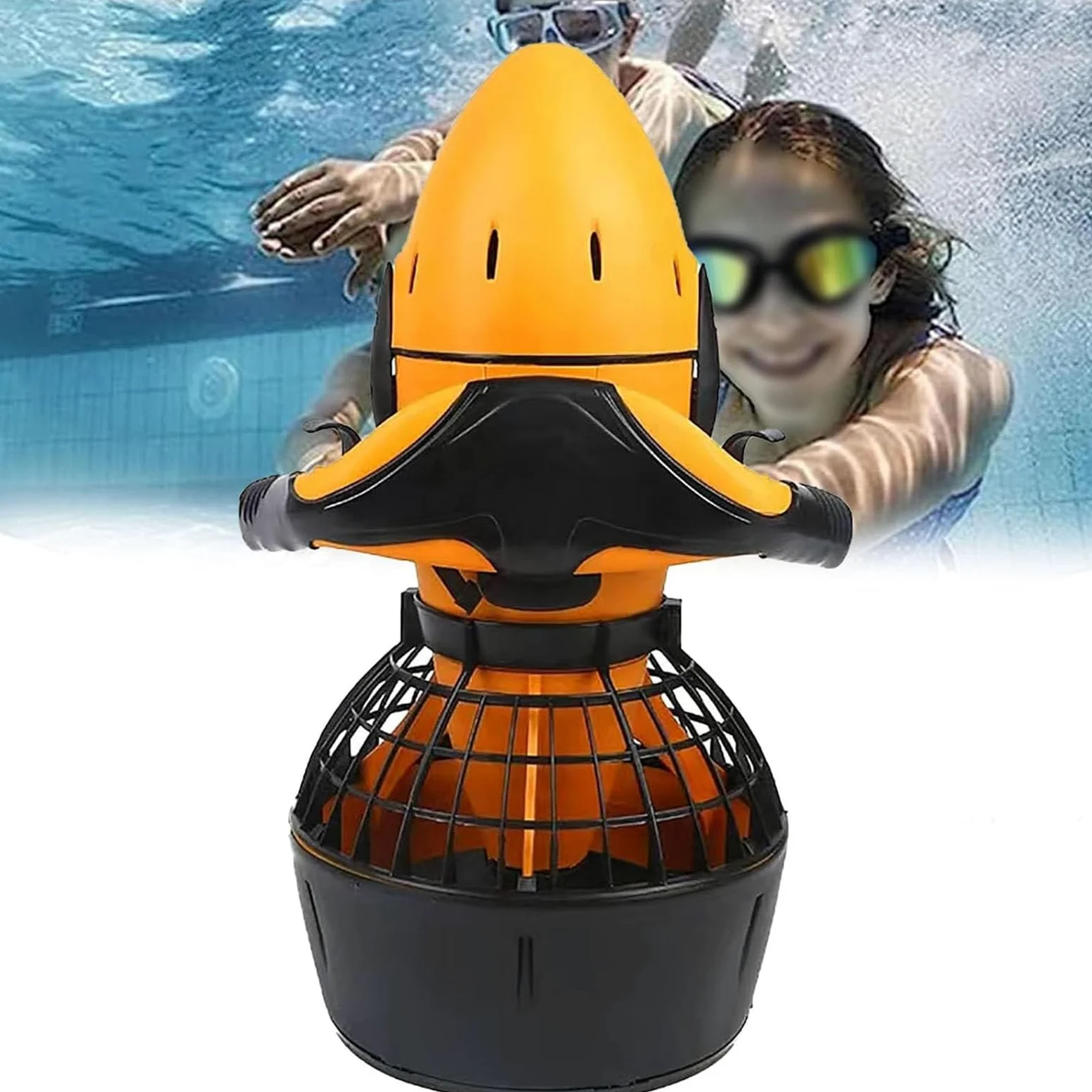 Scooter acuático, propulsor de natación y Buceo con batería, eléctrico de 500 W, para Deportes acuáticos, Piscinas, Buceo, Snorkel y Aventuras Marinas.