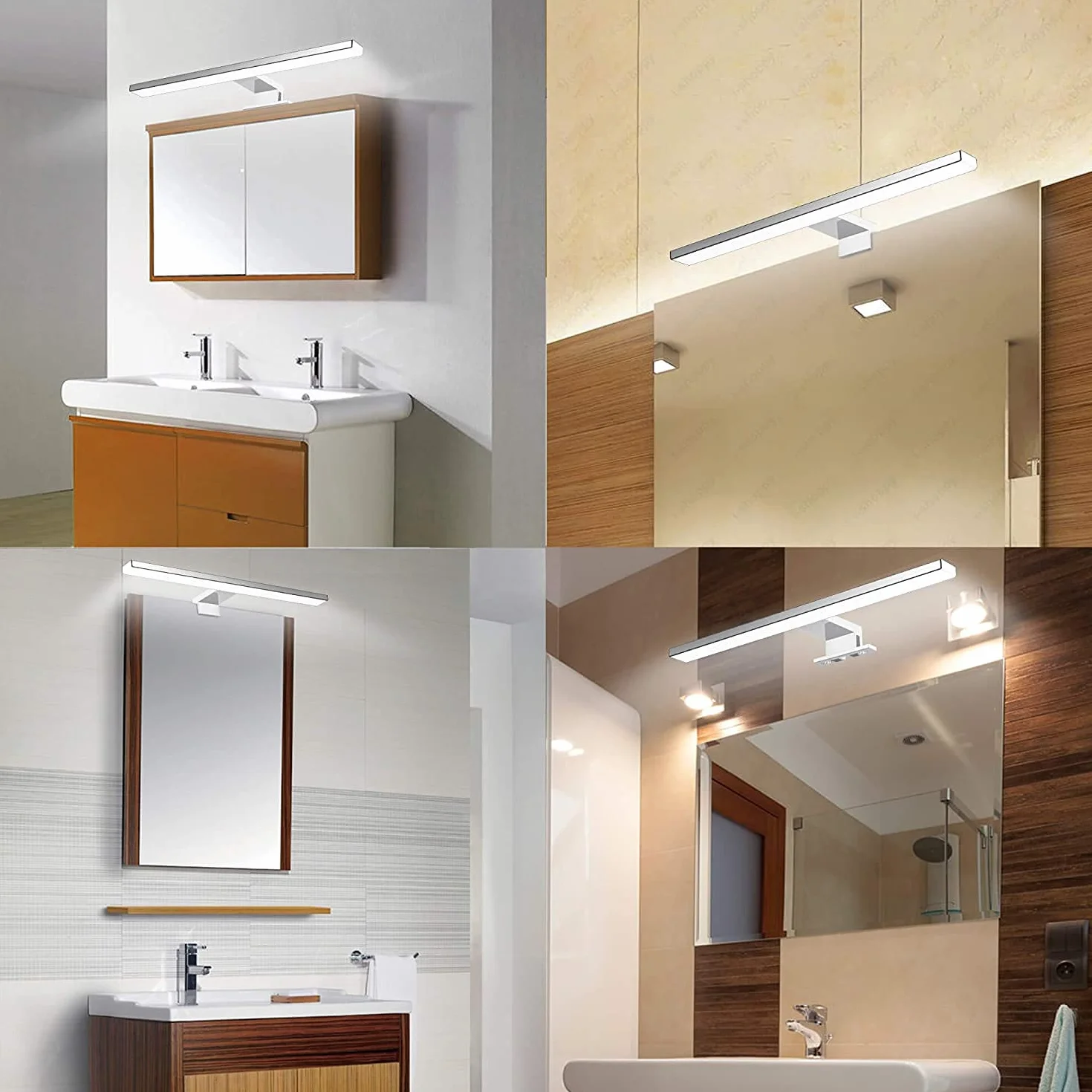 Lámpara LED de Baño 10W 820LM Blanco Neutro 4000K IP44 230V 40cm