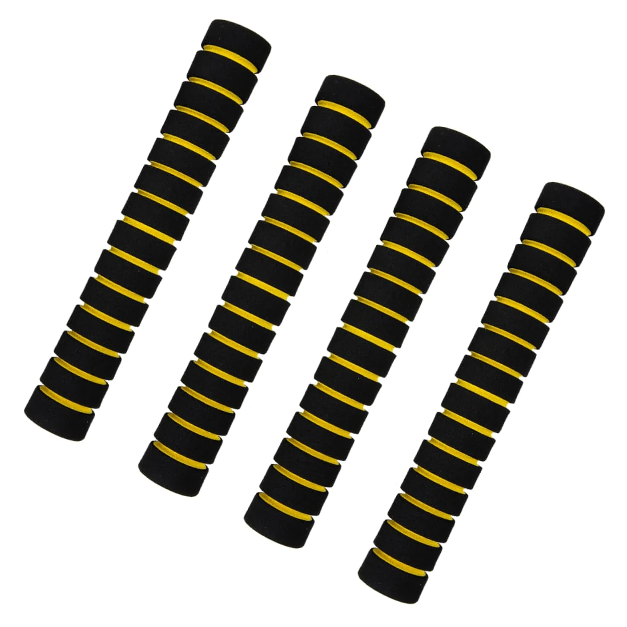2 pares de cómodas cubiertas de remo para kayak, antideslizante, mango de remo, cubierta para canoa, varillas de remo, cubierta de esponja, equipo de kayak, protección para kayak