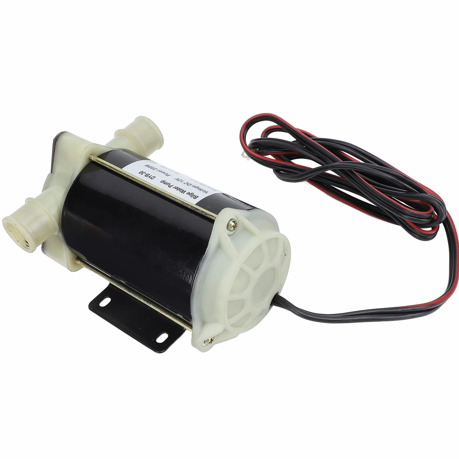 Naroote Bomba de Transferencia de Agua de 12V, Bombas de Agua de 12 V Self Priming Bilge 200w 12M Cabeza 40L/min Transferencia de Flexible de Circulación de para Salada de Dulce para Salada