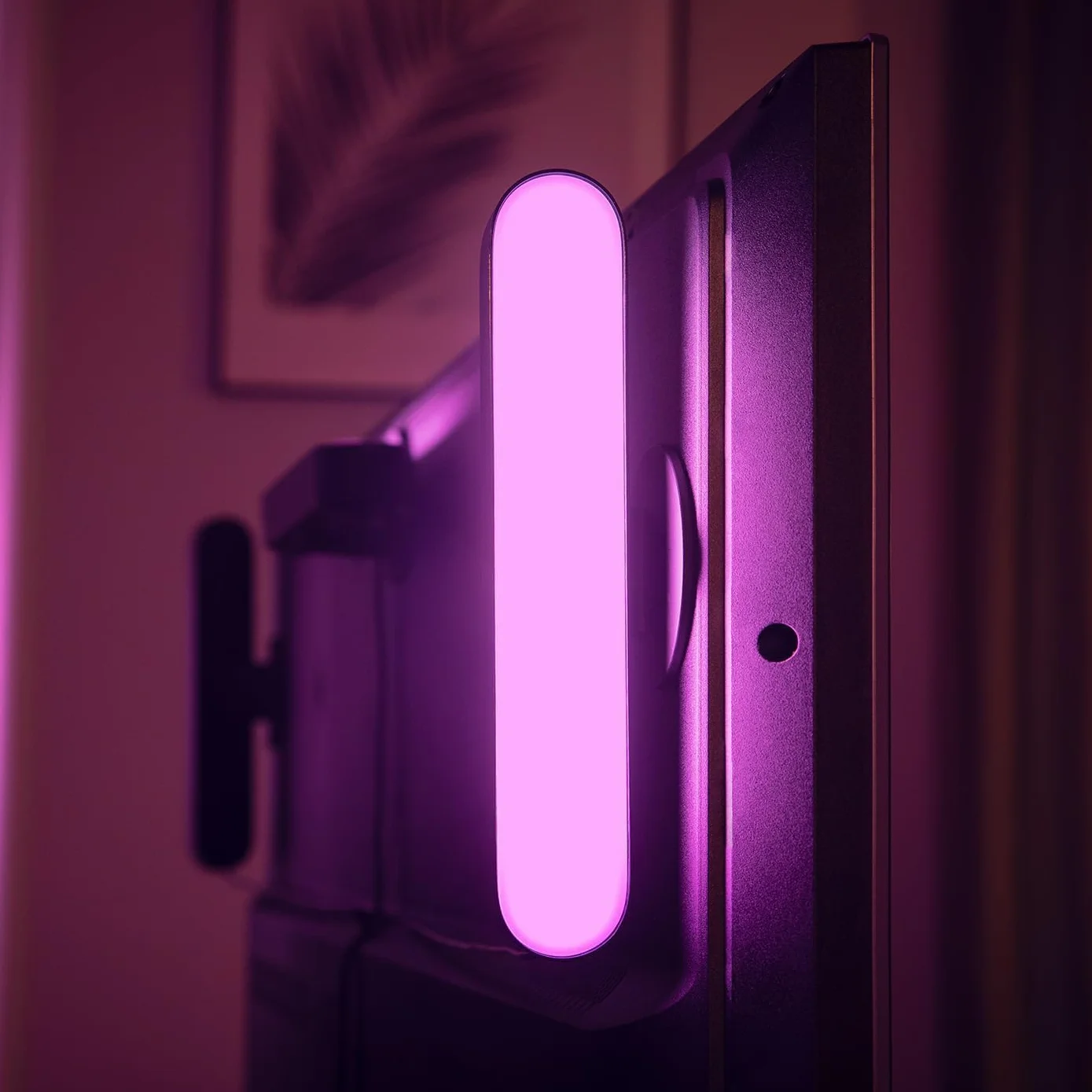 Philips Hue Play Light Bar Starter Kit, White & Color, with Hue Bridge, Compatible with Alexa, Google Assistant, Apple HomeKit, Black, 2-Pack