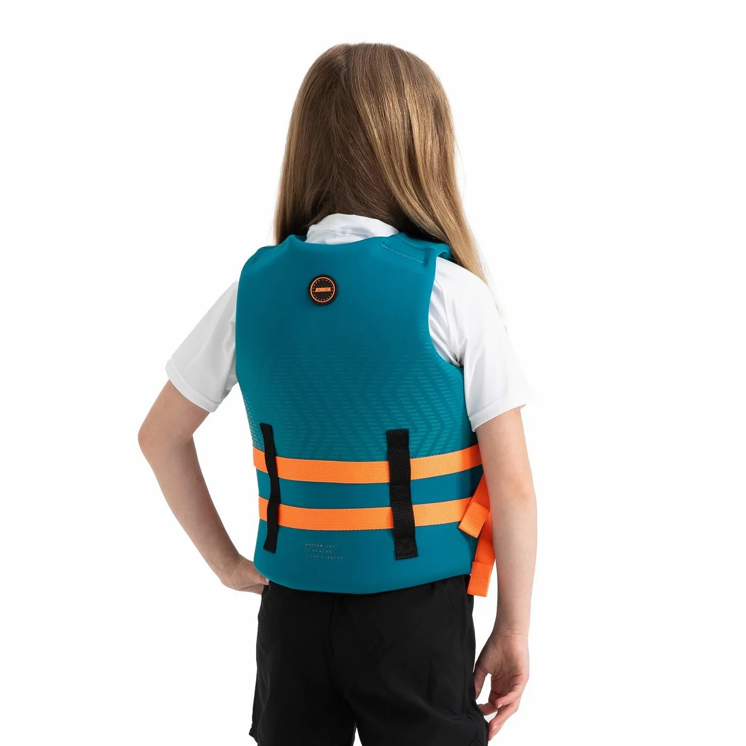 Jobe Chaleco de neopreno para niños, color verde azulado, 244925002 | Chaleco salvavidas para niños