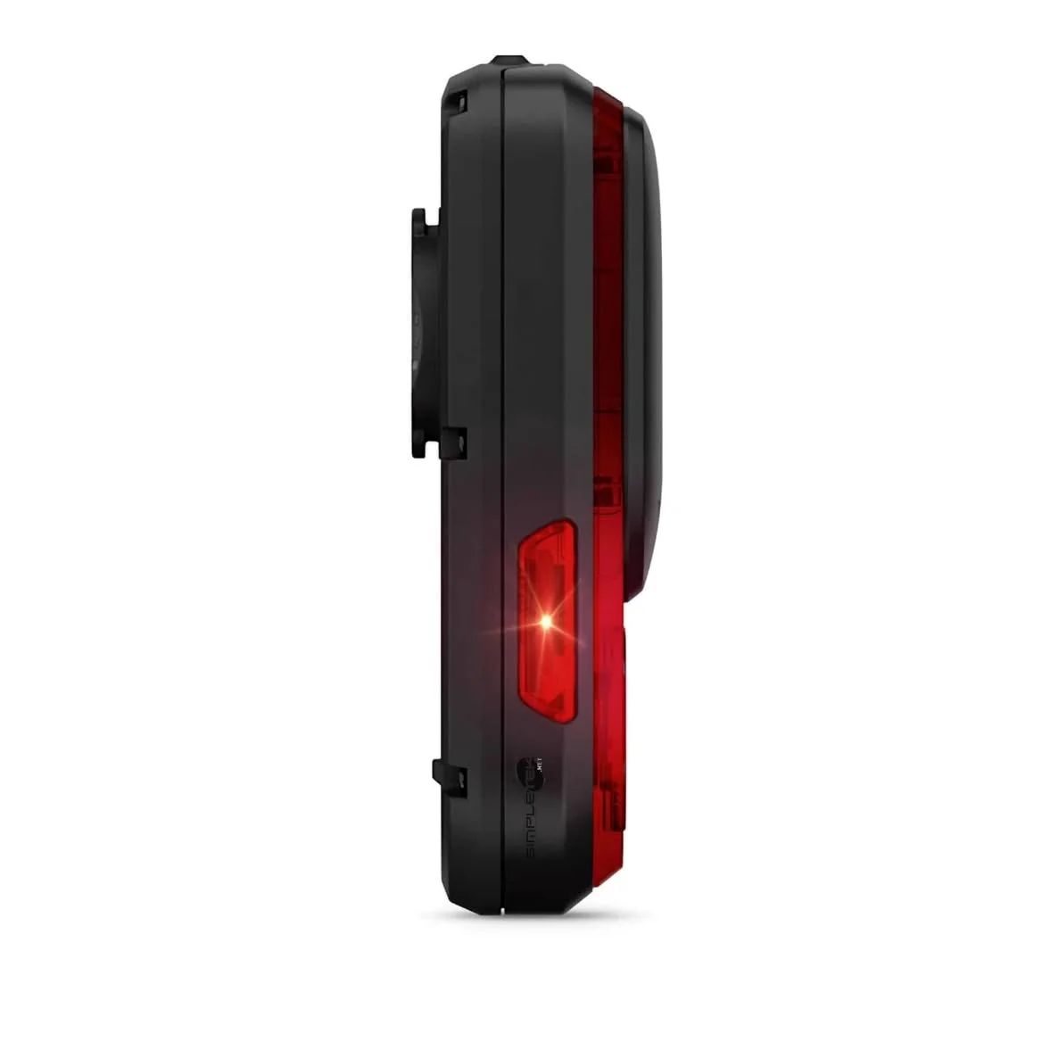 SIMPLETEK - Radar trasero de bicicleta luz LED integrada aviso vehículos IPx7 | Radar trasero bicicleta, luz de freno ciclismo, seguridad vial, sensor de vehículos, conexión inalámbrica, recargable