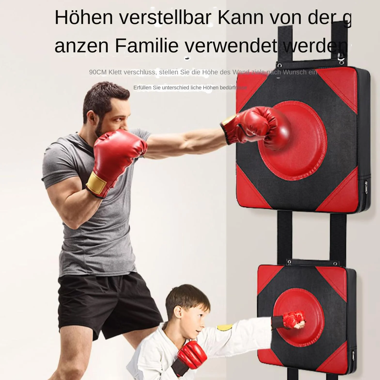 Almohadilla de impacto montada en la pared, de poliuretano, para entrenamiento, saco de entrenamiento, almohadilla de bloqueo para gimnasio, entrenamiento de boxeo, hogar