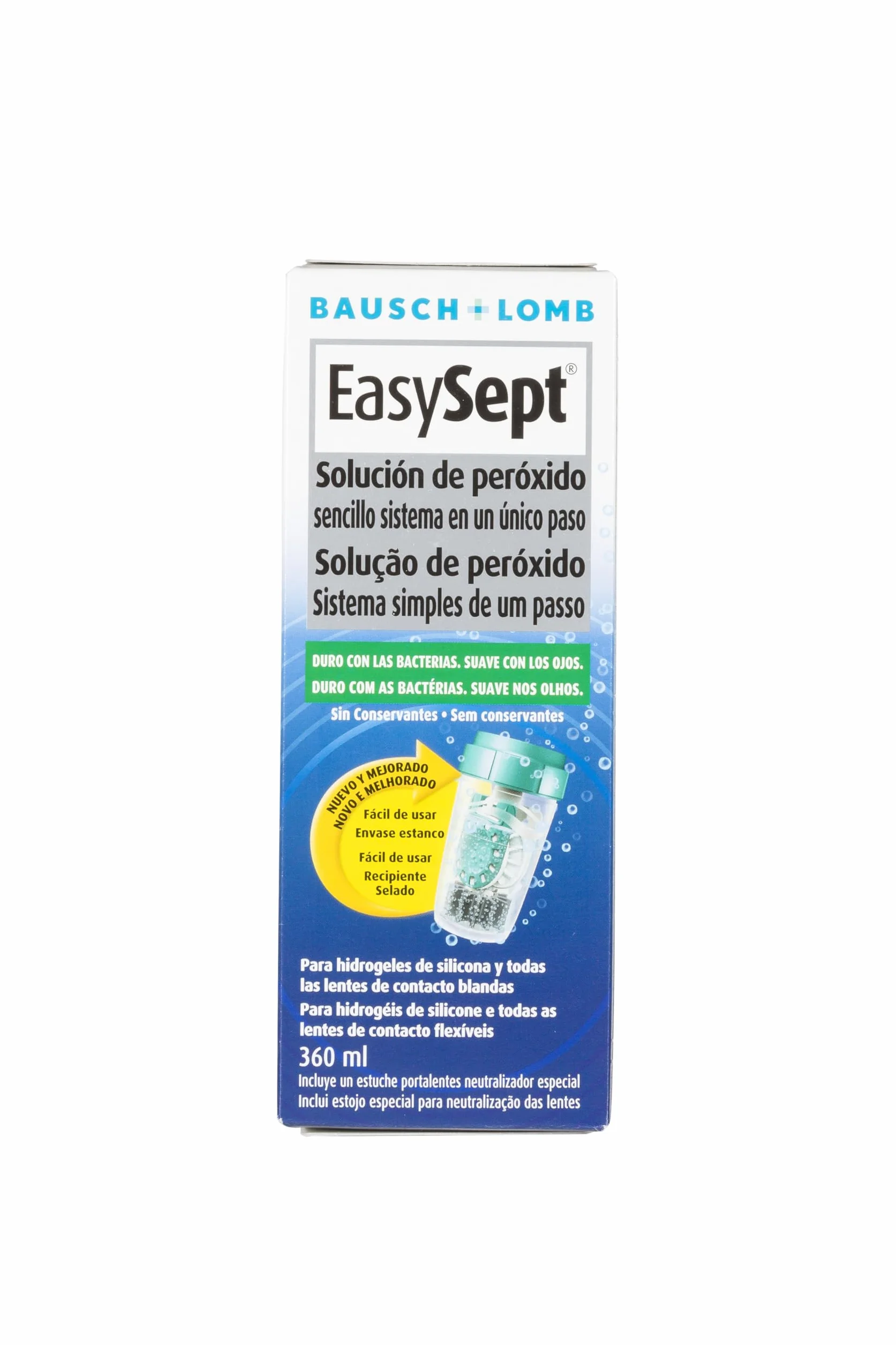 Bausch + Lomb Easysept Solución para lentes de contacto blandas 360ml