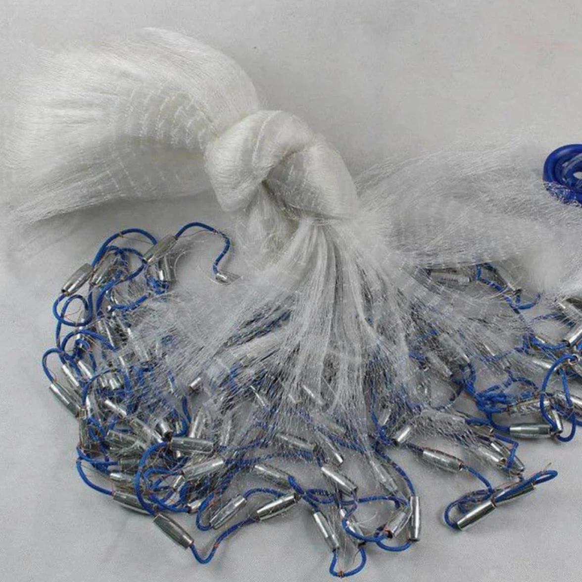 Red de Pesca Grande para Exteriores, para Lanzar y Capturar Peces | Plegable, Fácil de Limpiar, para Guardar y Transportar, Malla Pesca para Estanques