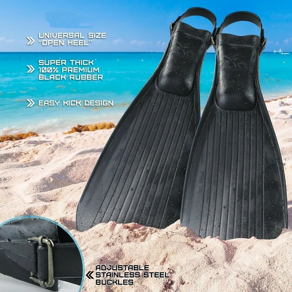 Aletas Profesionales para Buceo - Goma Natural T 38/42