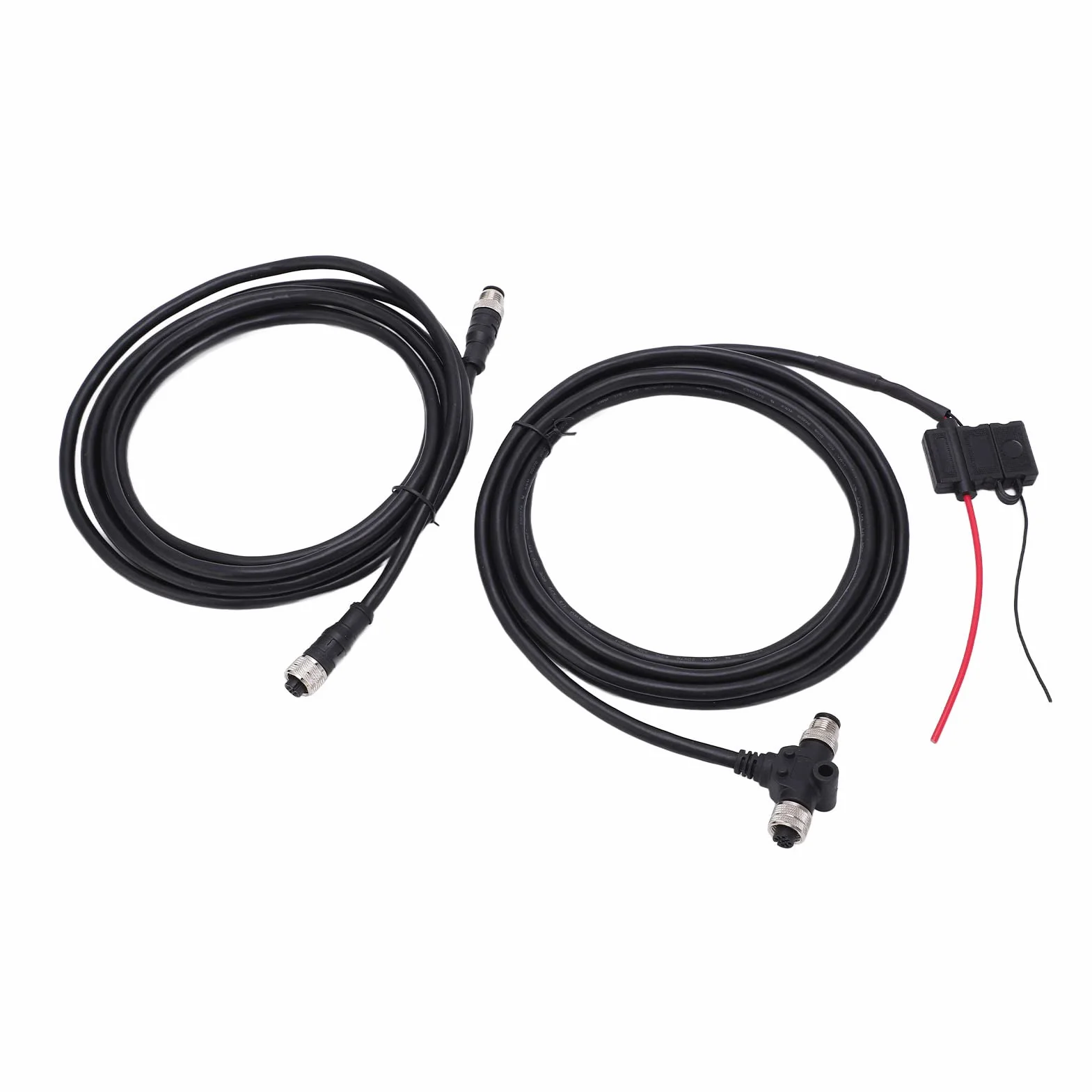 KIMISS NMEA 2000 - Kit de cable de arranque T + cable de alimentación + resistencia macho hembra + adaptador de 3 puertos IP67 impermeable para redes