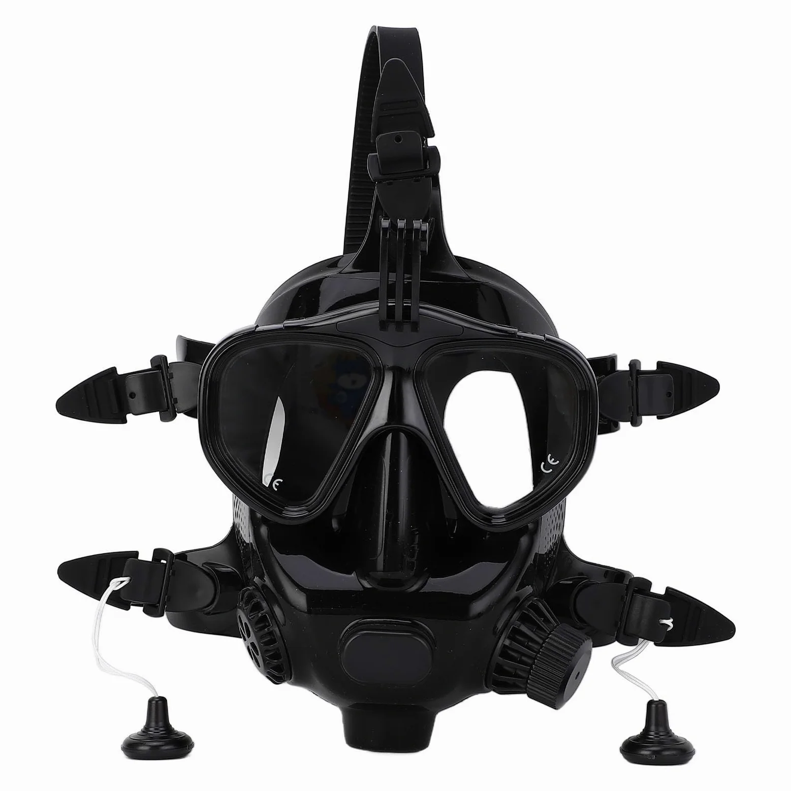 Gafas de Snorkel de Cara Completa, Gafas de Buceo con Vista Panorámica de 180° a Prueba de Fugas para Bucear