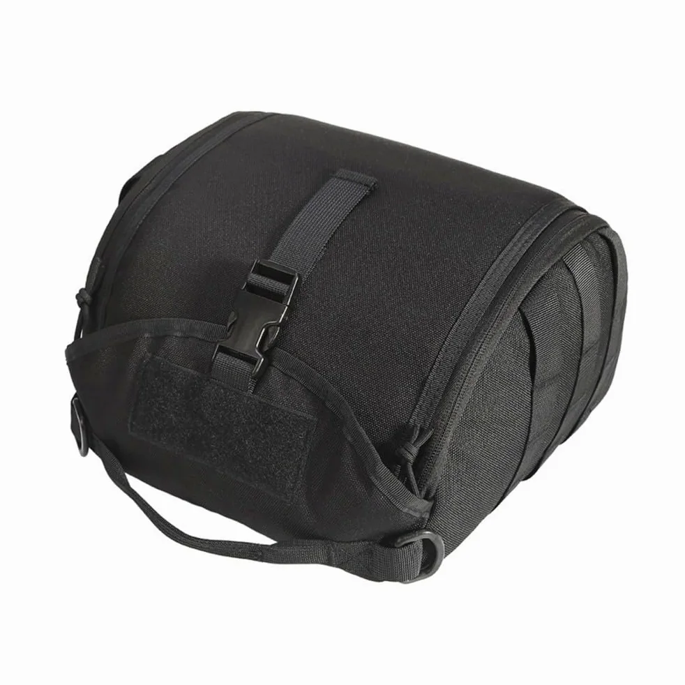 Bolsa táctica para casco, ligera, antiarañazos, de alta capacidad, acolchada, bolsa de almacenamiento para deportes, caza, tiro, combate