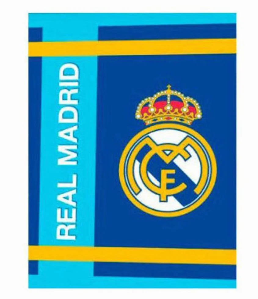 Real Madrid Manta coralina Premium 250gr (100-296), Multicolor, 130x160