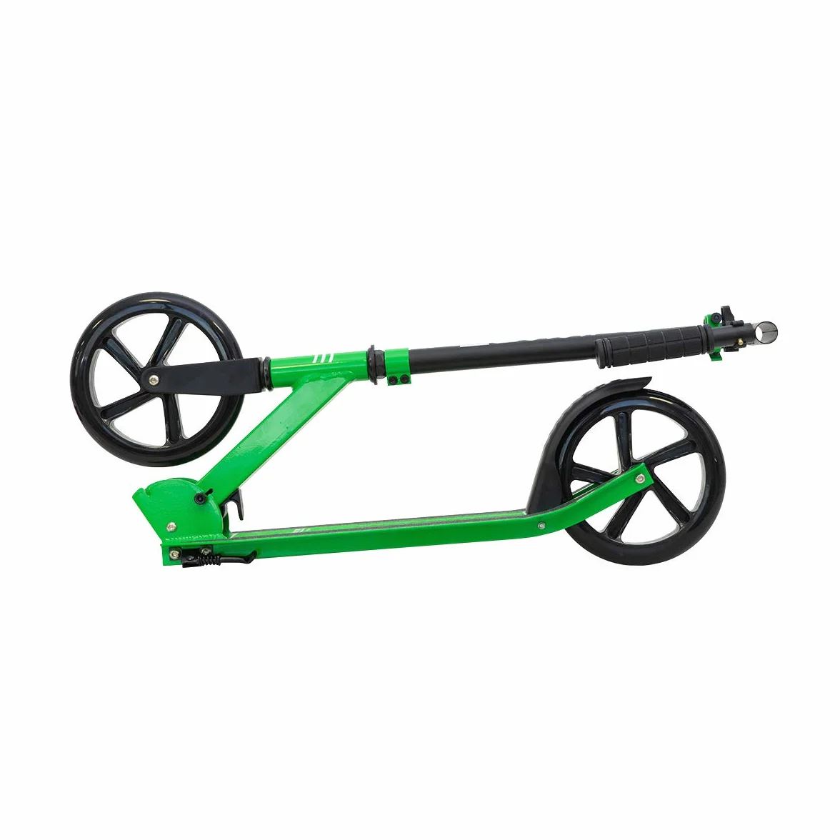 OLSSON Patinete niño - Patinete Urbano, hasta 100 kg, Scooter para niños, Grandes Ruedas 200 mm, Manillar Ajustable en Altura, Plegable, Niños y Adolescentes