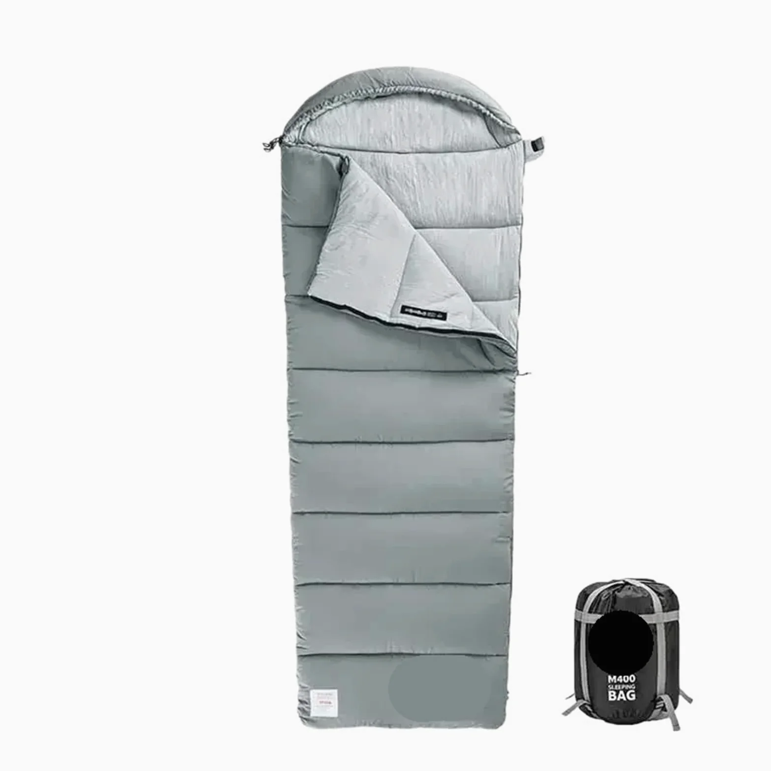 Saco De Dormir Saco de Dormir Ligero, Saco de Dormir Doble for Acampar, Saco de Dormir de Invierno Lavable a máquina Sleeping Bag para Camping Y Senderismo(Light Yellow)