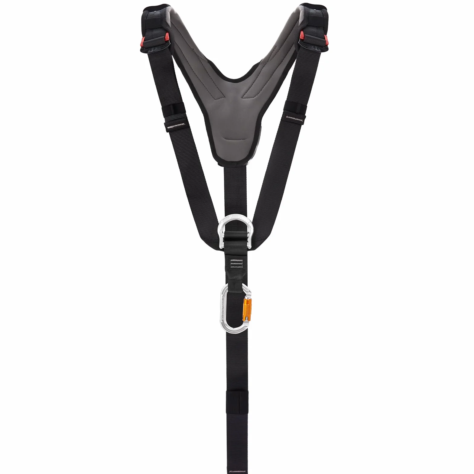 SOB Bandolera para Arnés de Escalada, Bandolera Ajustable con Mosquetón, Compatible con Arneses de Escalada