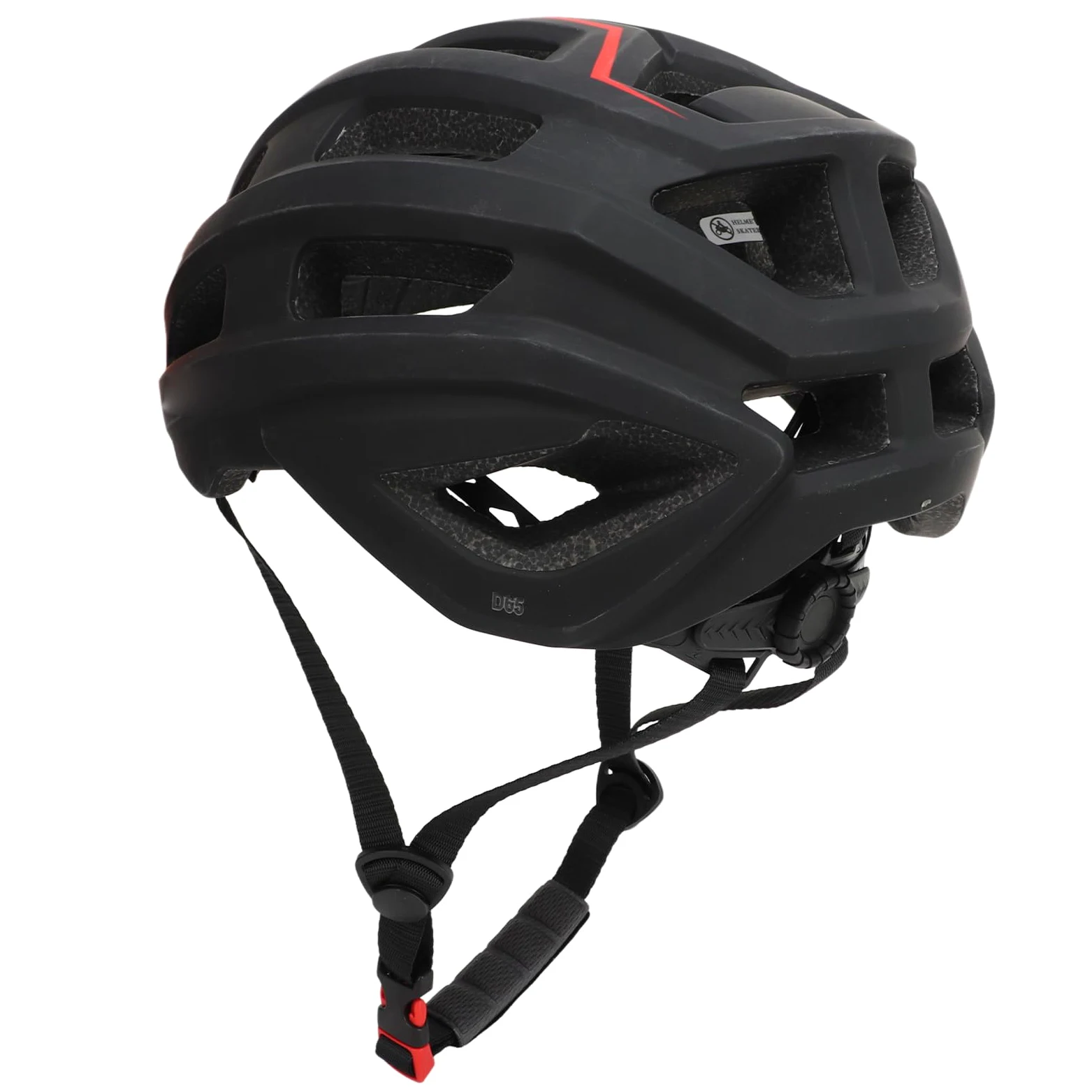 Casco de Ciclismo, Casco de Bicicleta 61-65 Cm, Ajustable, Transpirable, Ligero, para Adultos, Casco de Bicicleta de Carretera con 21 Ventilaciones para Hombres y Mujeres (Black)