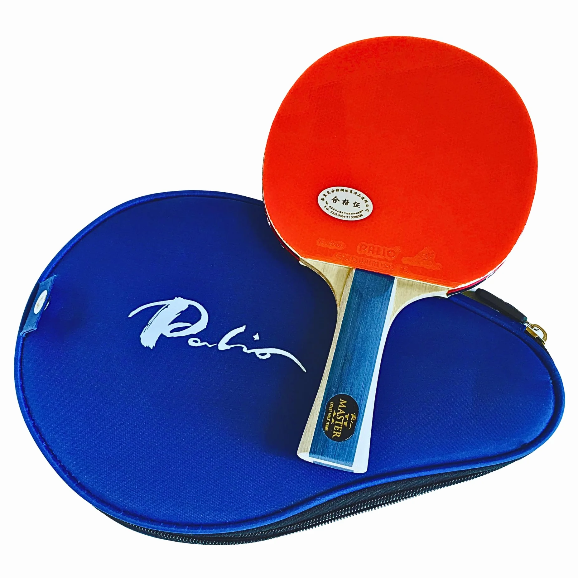 Palio Master 2.0 Raqueta de Ping Pong Intermedia ITTF Giro Velocidad Control