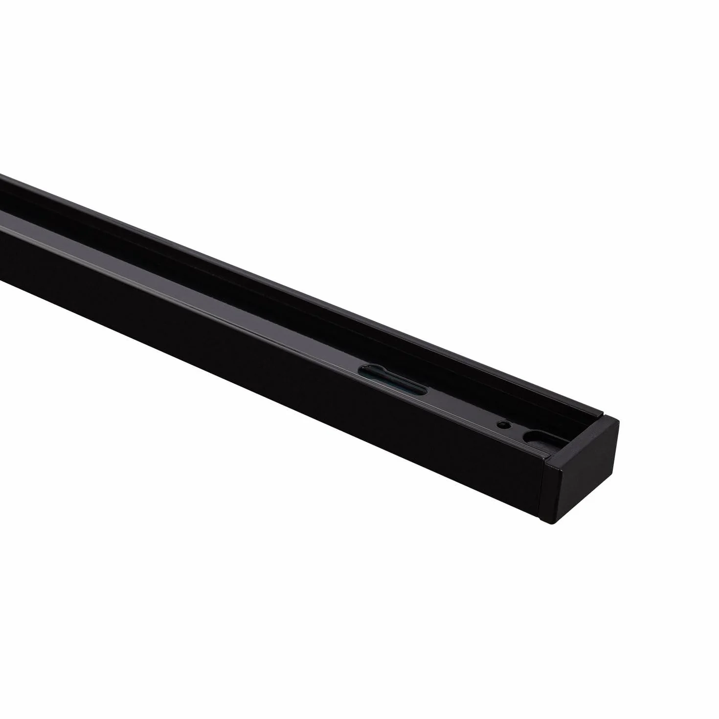 LEDKIA LIGHTING Carril Monofásico Aluminio 2 Metros Negro