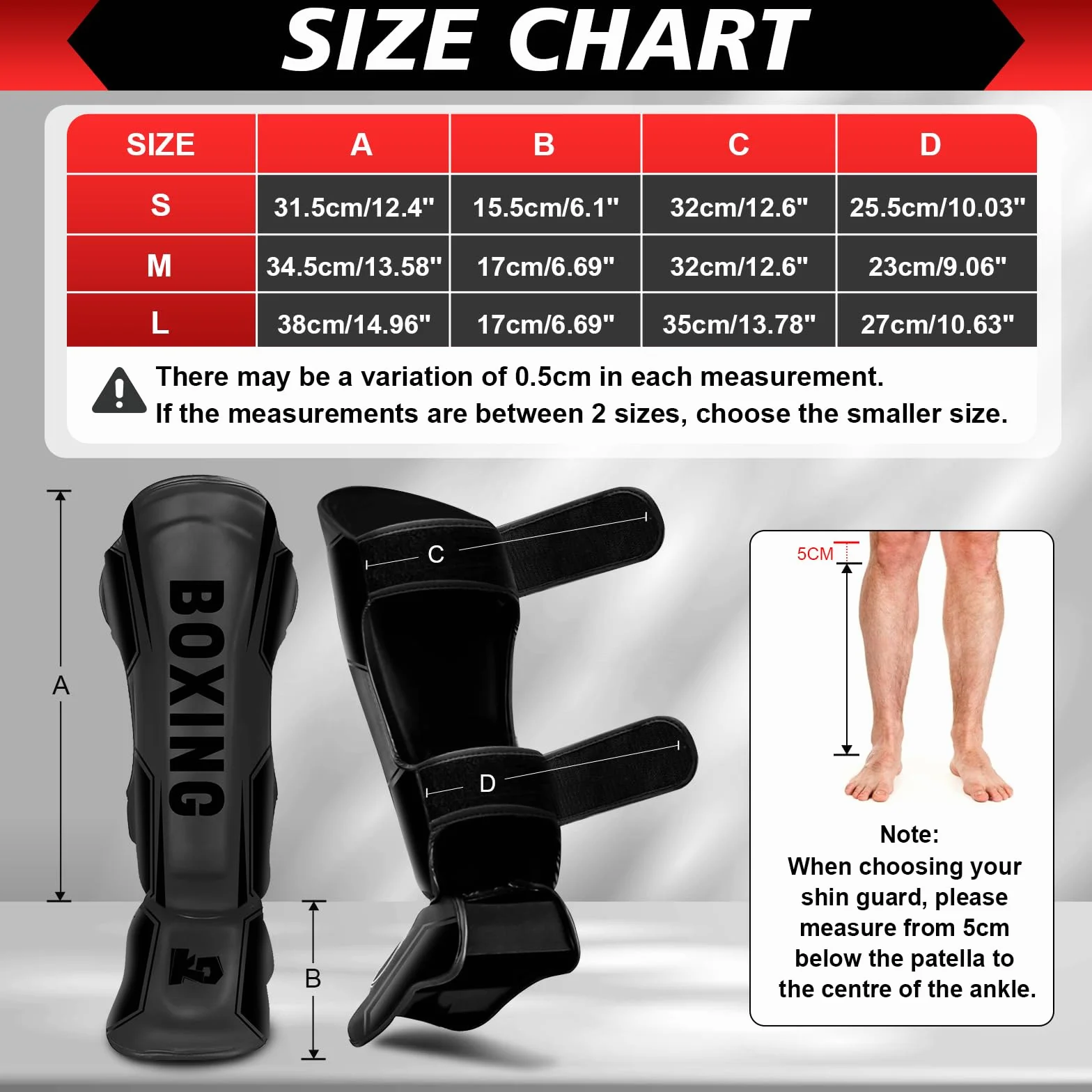 NZQXJXZ Espinilleras de Kickboxing con Guantes de Boxeo 16 oz, Protectores de Piernas Ajustables para Entrenamiento MMA
