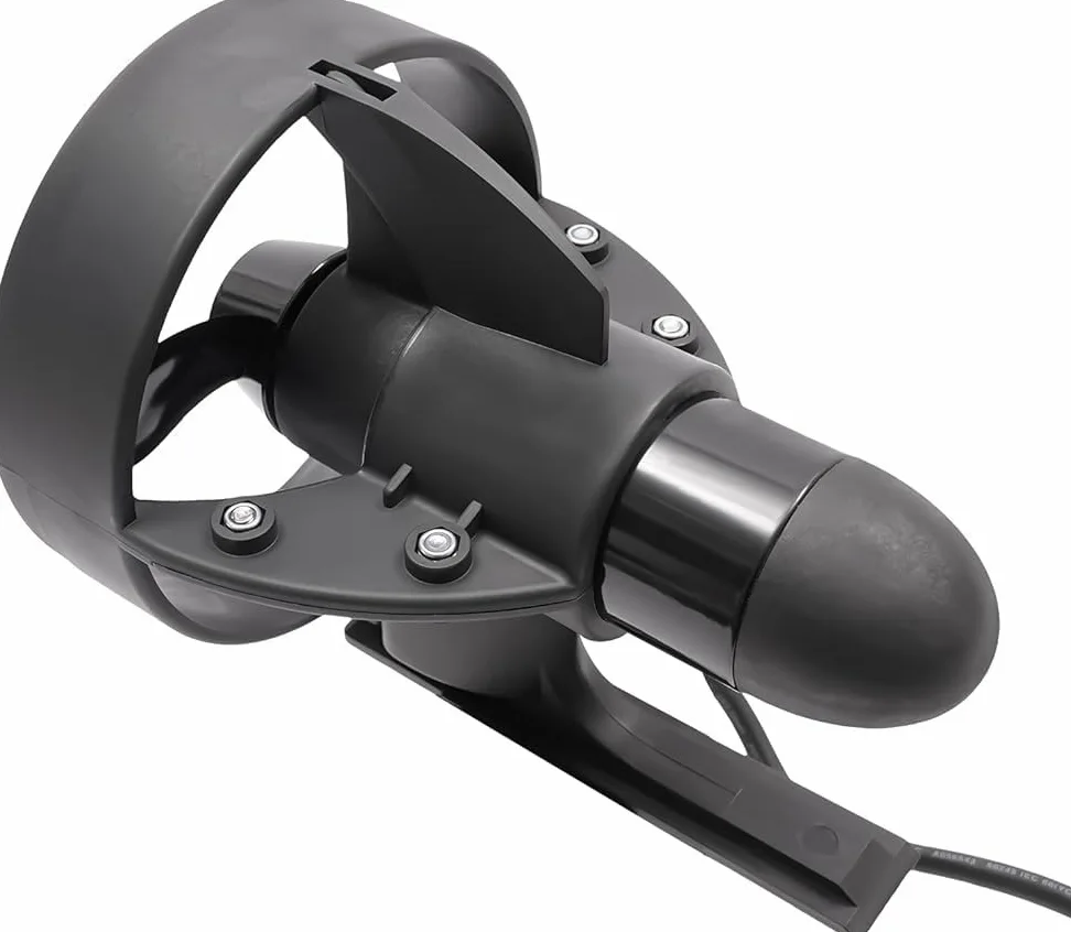 Propulsor de motor sumergible sin escobillas de 288 W impermeable – Sistema de propulsión por chorro 4-5 km/h para kayaks, botes inflables, tablas de pádel y manualidades marinas