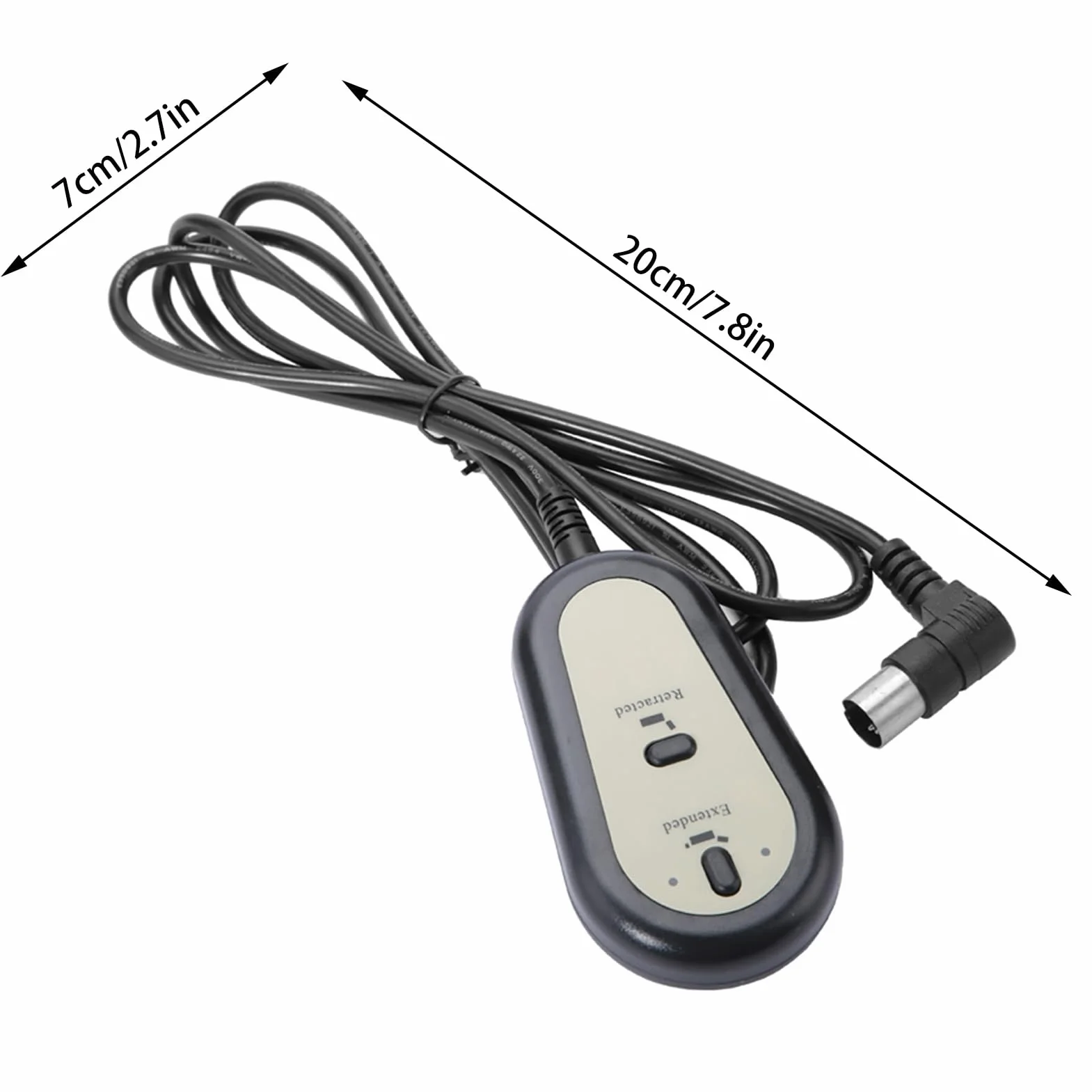 Mando Sillón Relax Reclinable Eléctrico con 2 Botones Controlador para Silla Elevadora Sofá Masaje