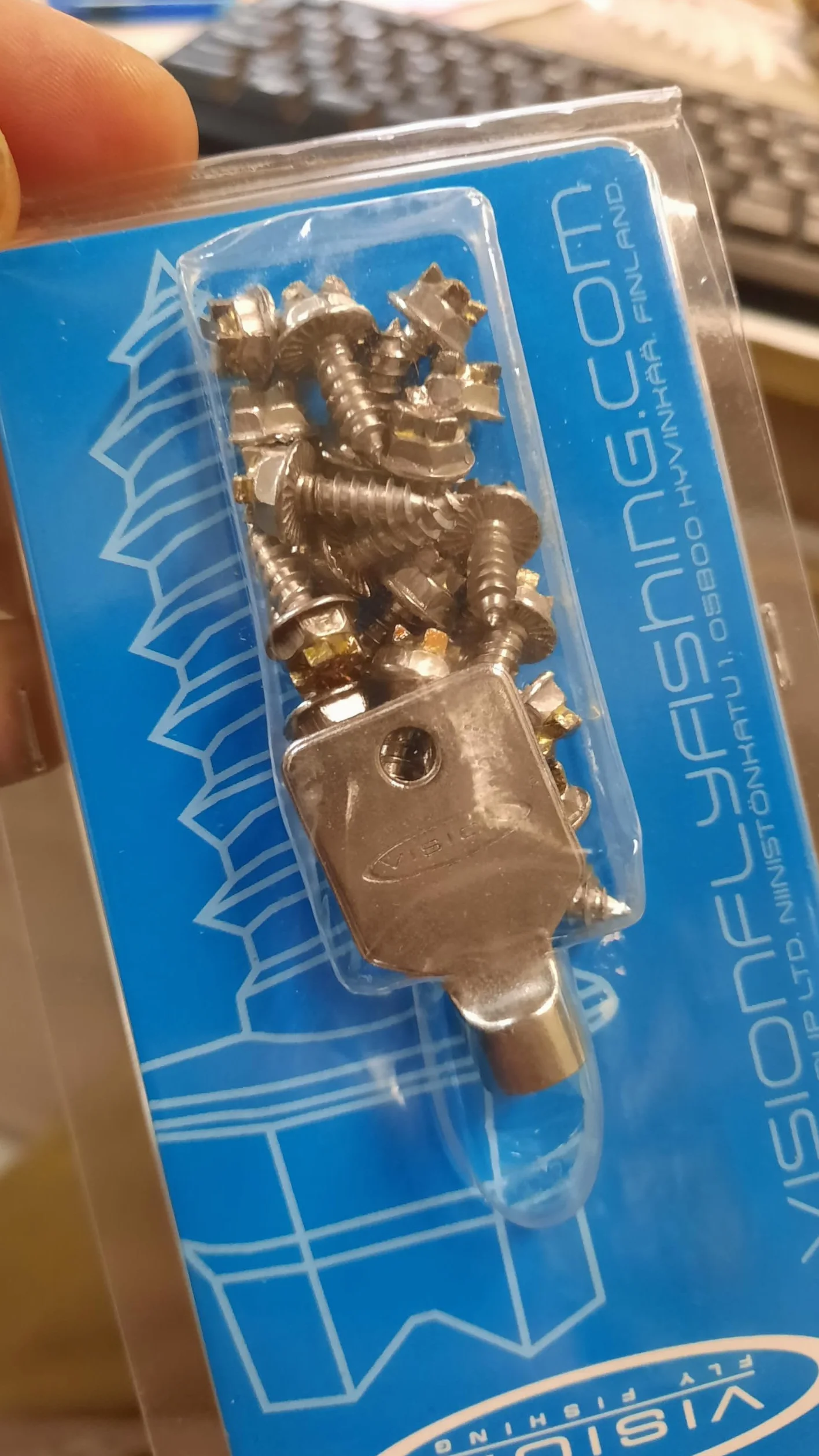 Clavos Tungsteno para Botas de Vader [20 Piezas + Llave]
