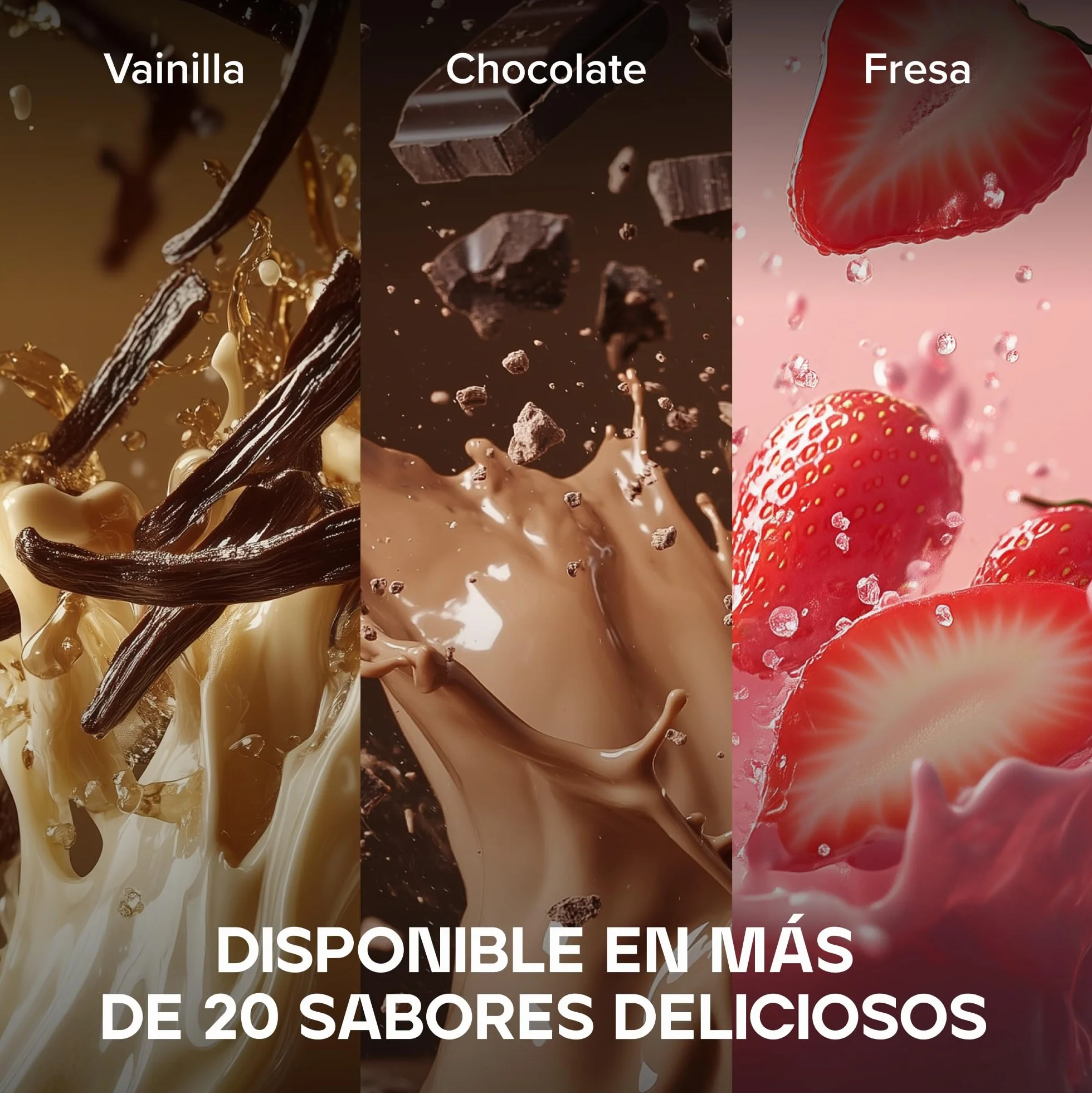 Bulk Pure Whey Proteína en Polvo, Vanilla, 23g Proteína, 5g BCAA, Batido de Whey Concentrado, Bajo en Azúcar, 1kg