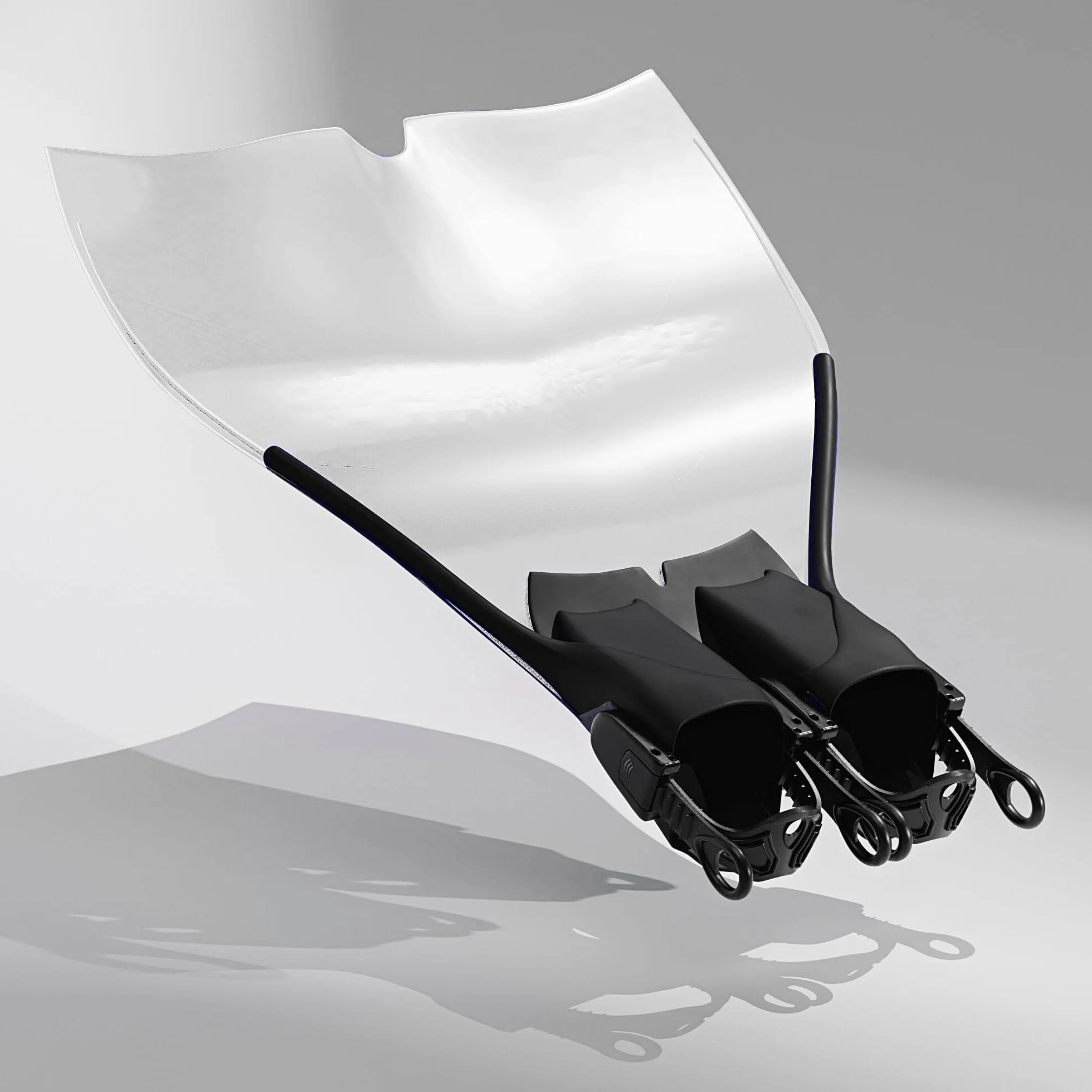 Bimini H2O Minos Monofin Profesional para Adultos por Swea'm – Totalmente Ajustable para máxima Comodidad (Compatible con tamaños 10 – 13 1/2)