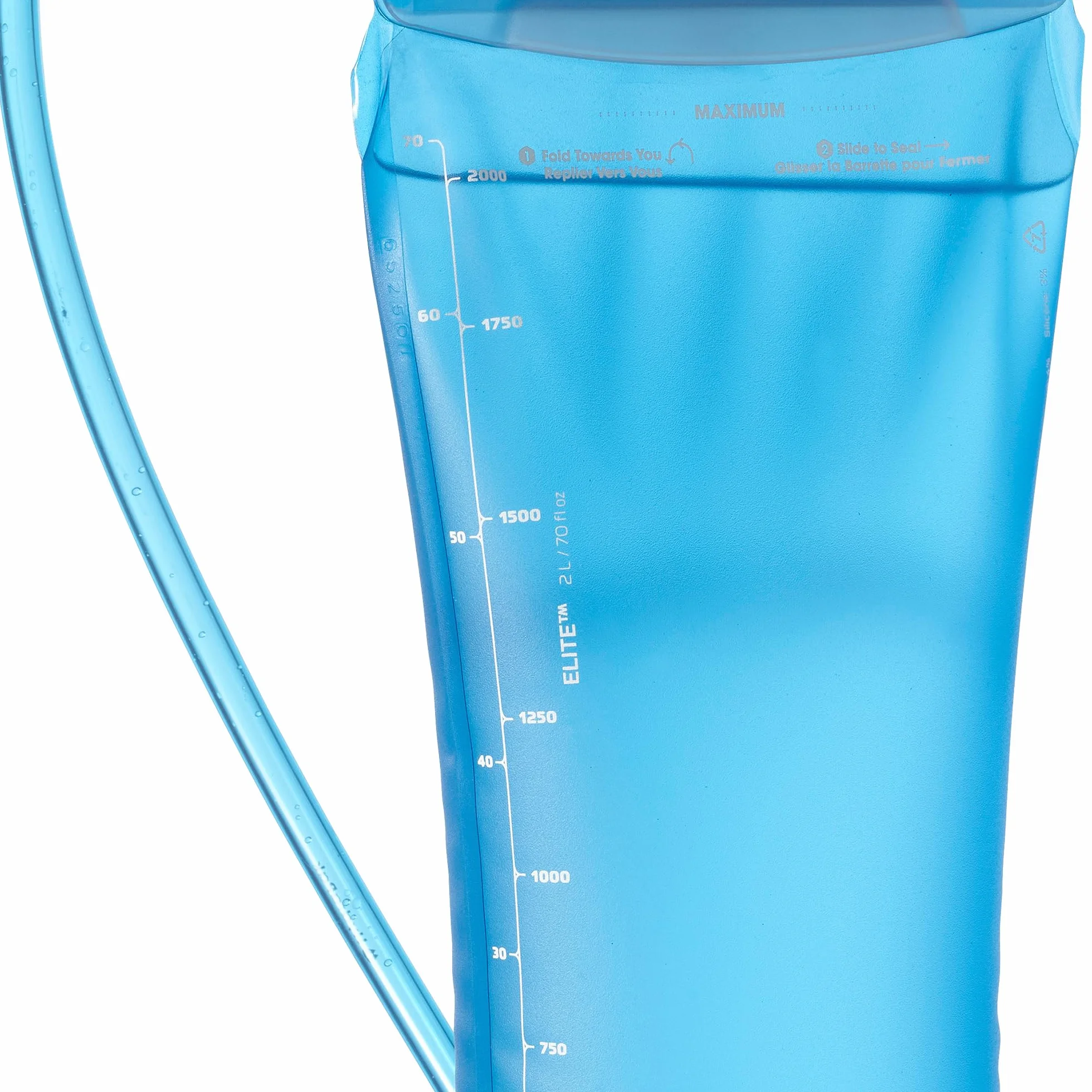 Salomon Soft Reservoir 2l Accesorios de Hidratación Unisexo, Comodidad, Fácil de usar, Válvula para morder de alto flujo, Azul
